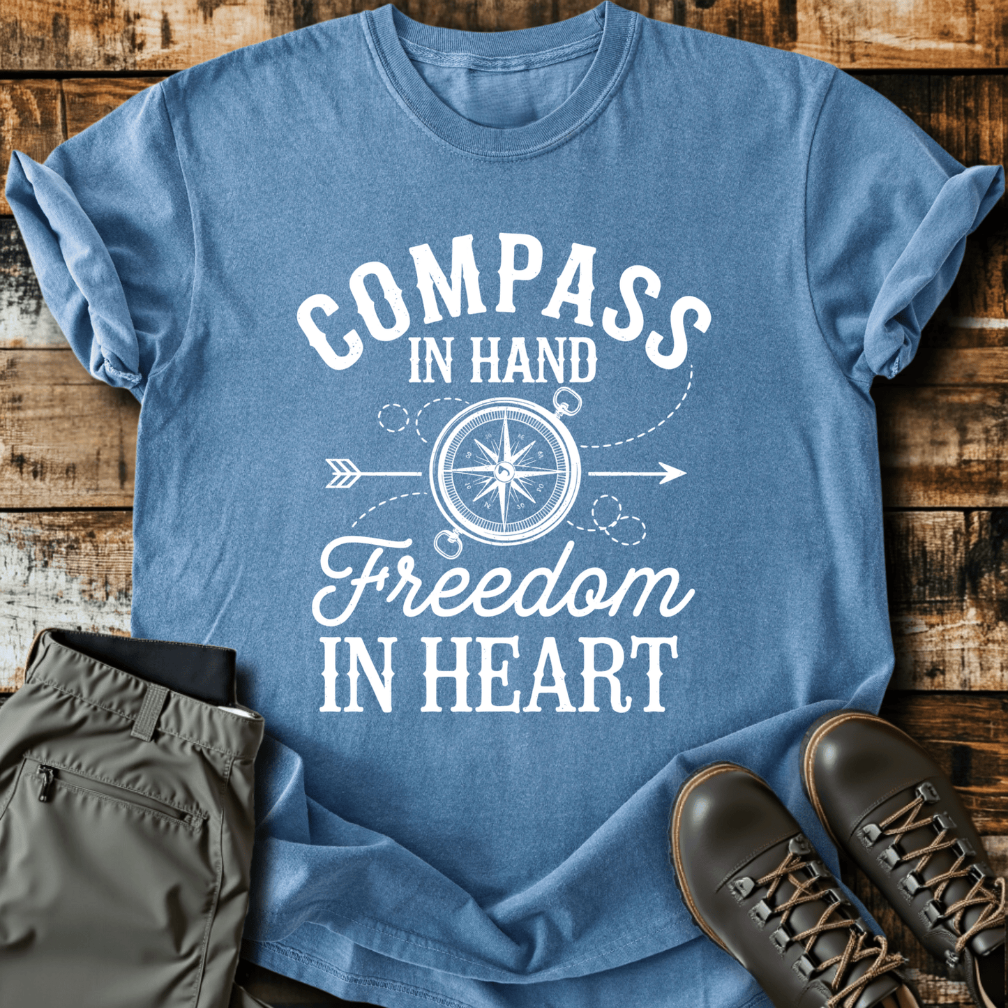 Compass In Hand T-shirt