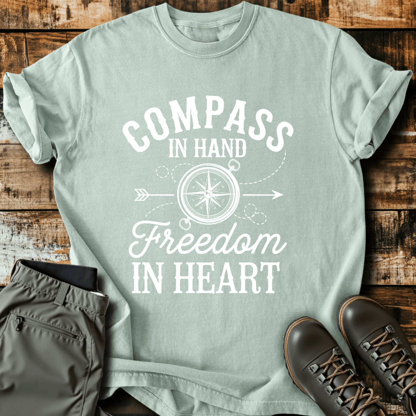 Compass In Hand T-shirt