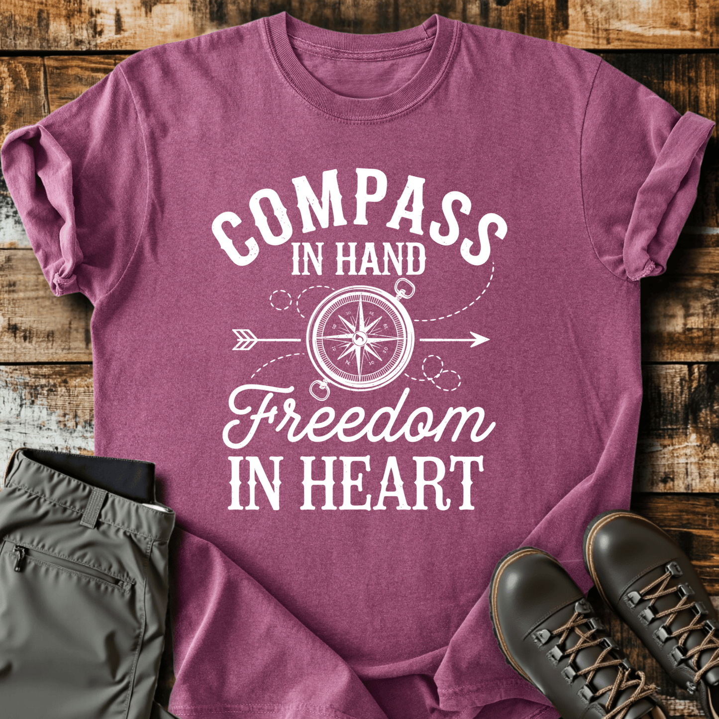 Compass In Hand T-shirt