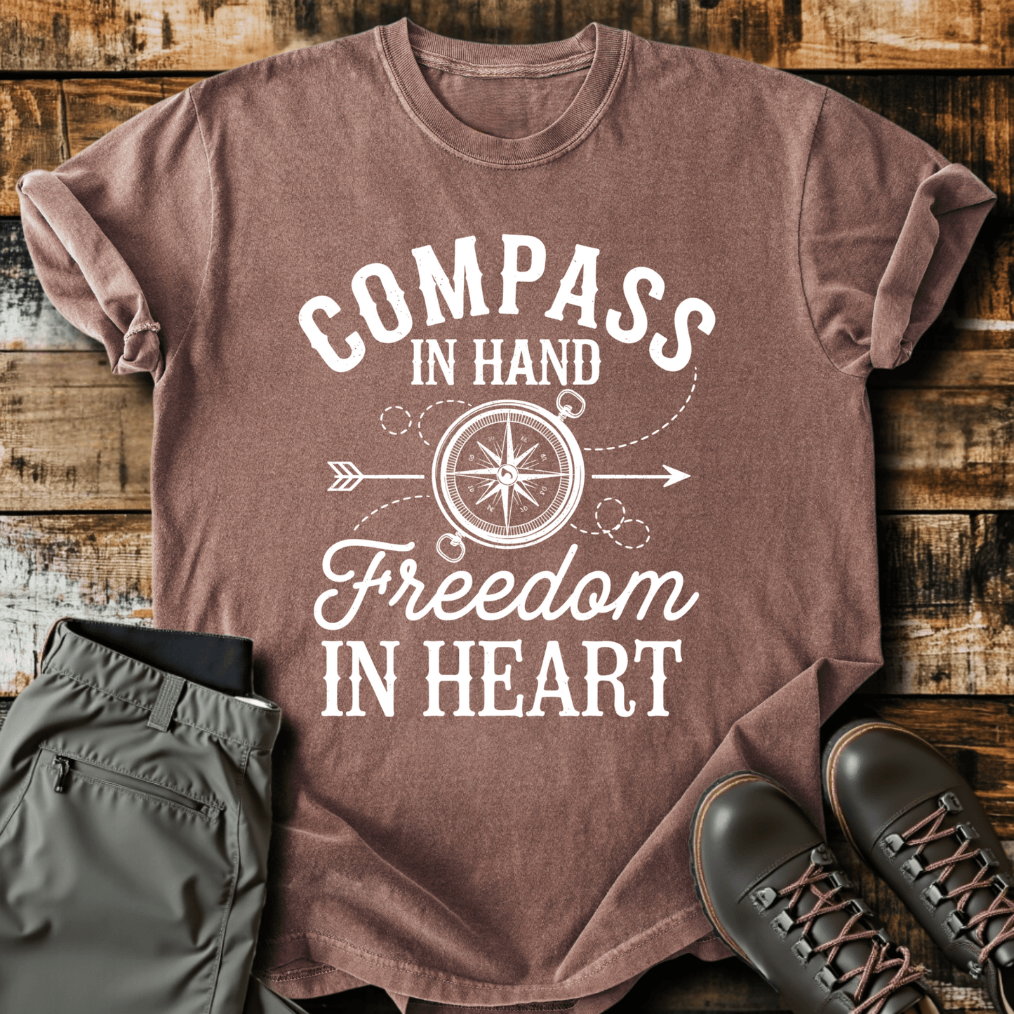 Compass In Hand T-shirt