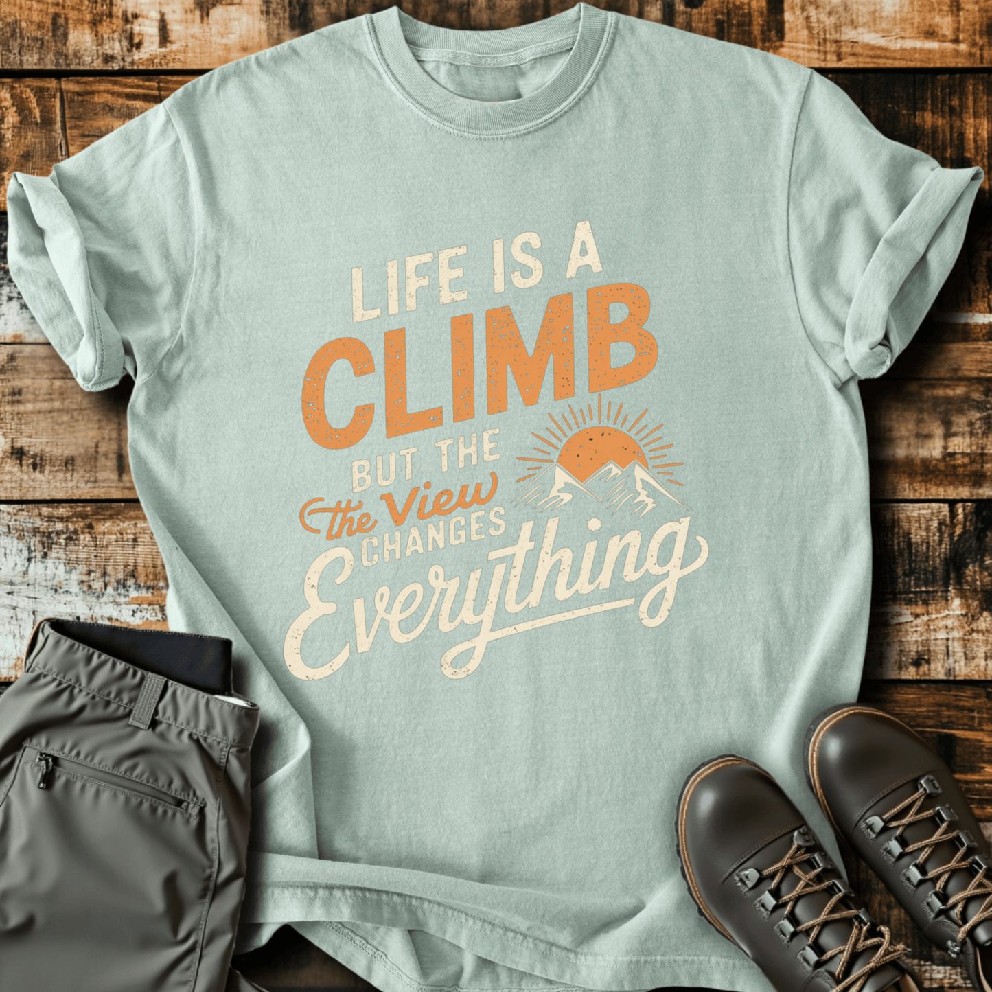 Life Is A Climb T-shirt