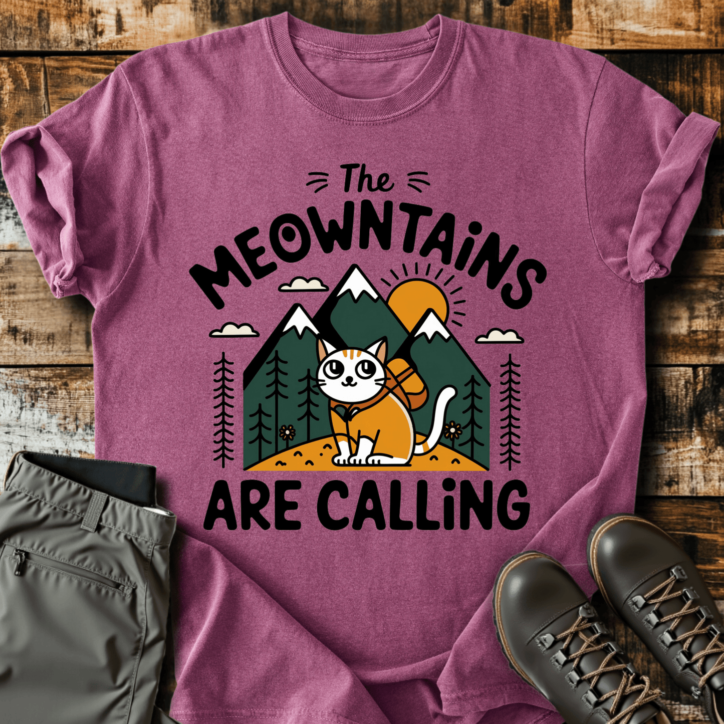 Meowntains T-shirt