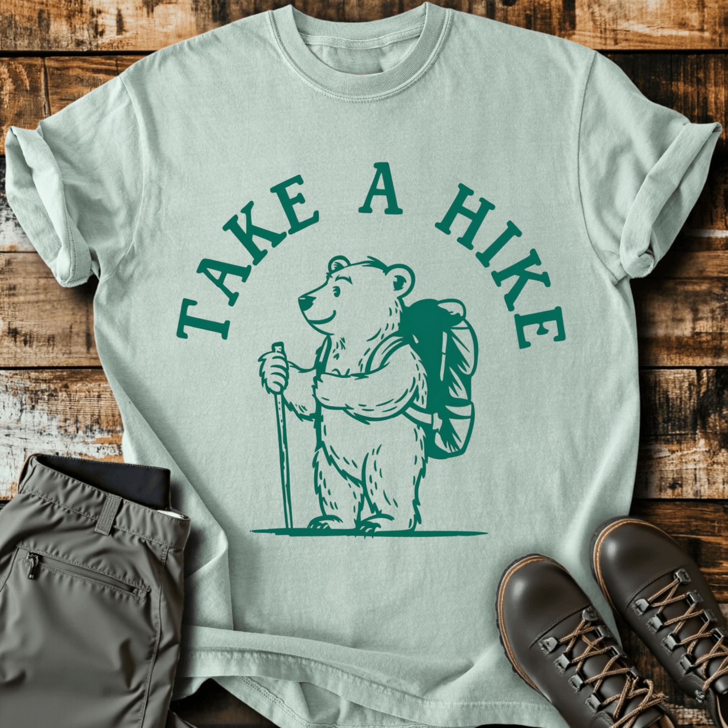 Take A Hike Bear T-shirt