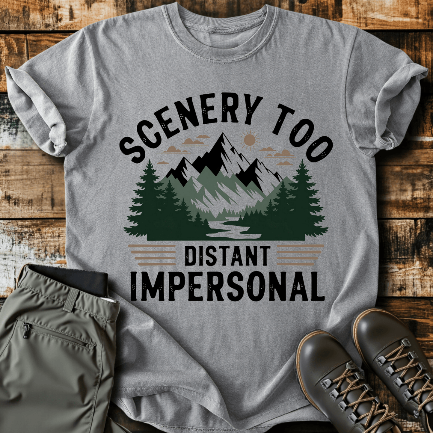 Scenery Too Distant T-shirt