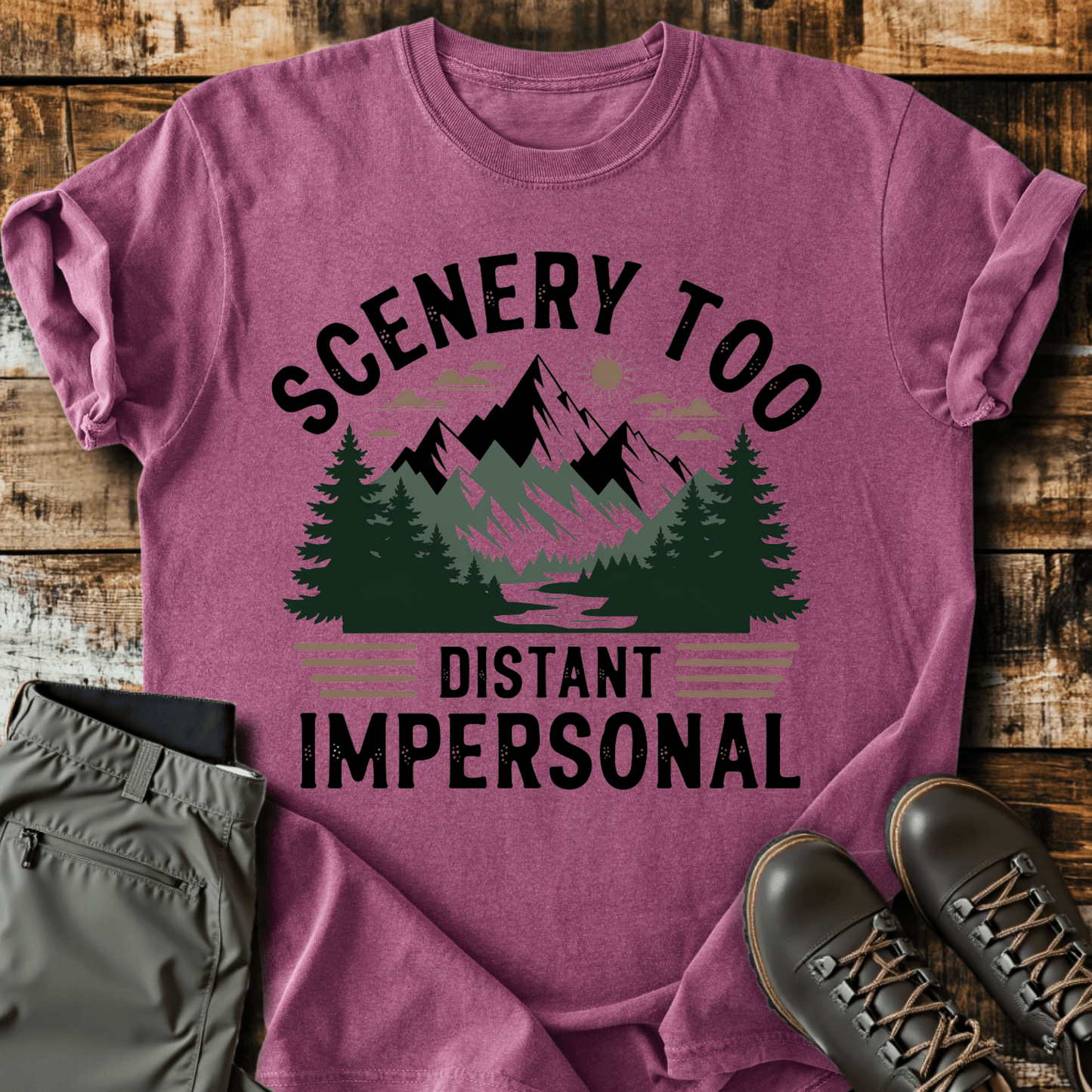 Scenery Too Distant T-shirt