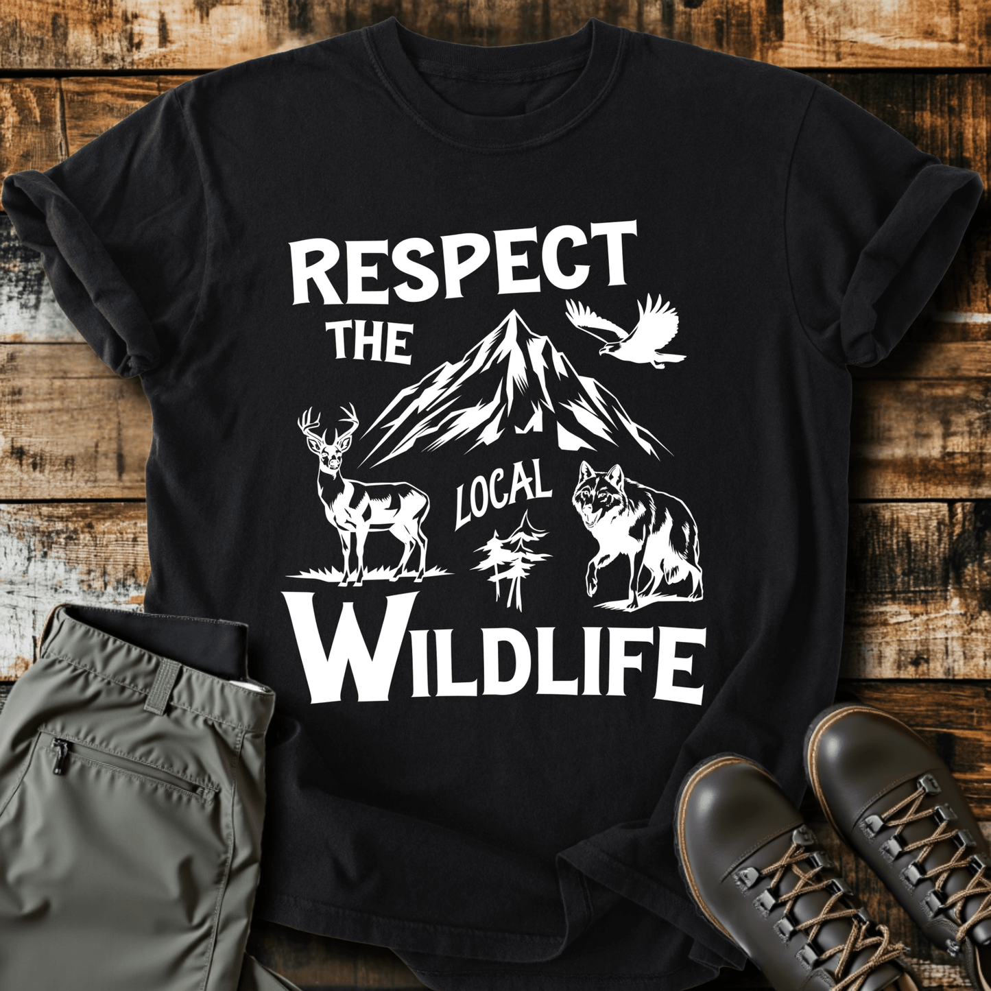 Respect The Local Wildlife T-shirt