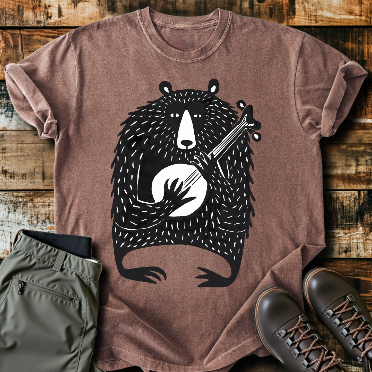 Banjo Bear T-shirt