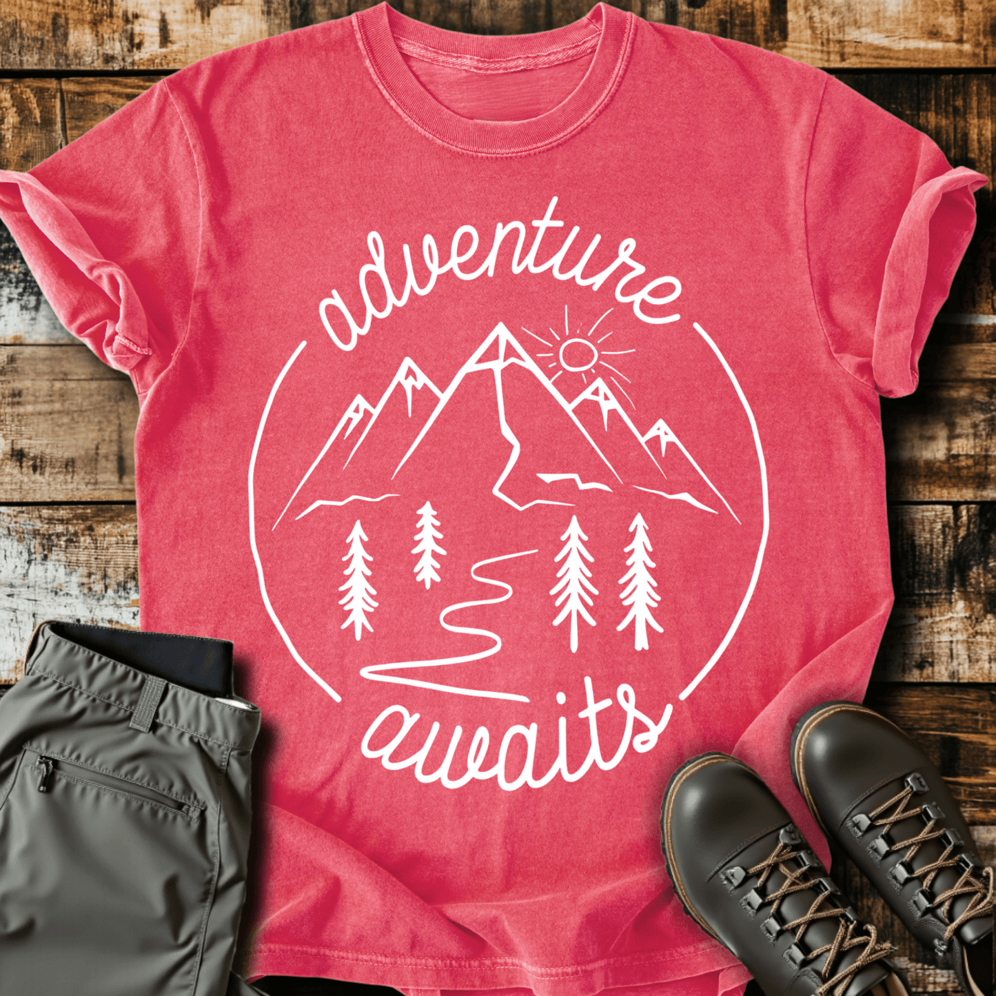 Adventure Awaits T-shirt