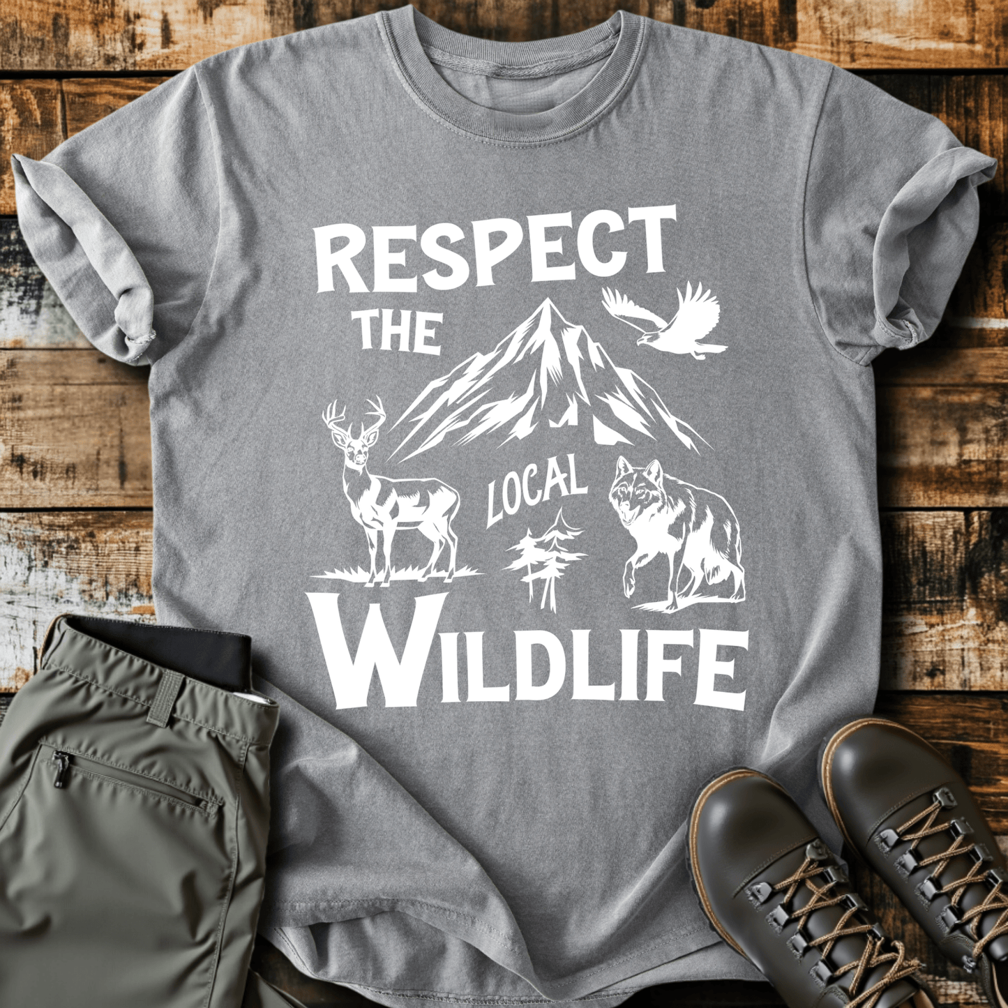 Respect The Local Wildlife T-shirt