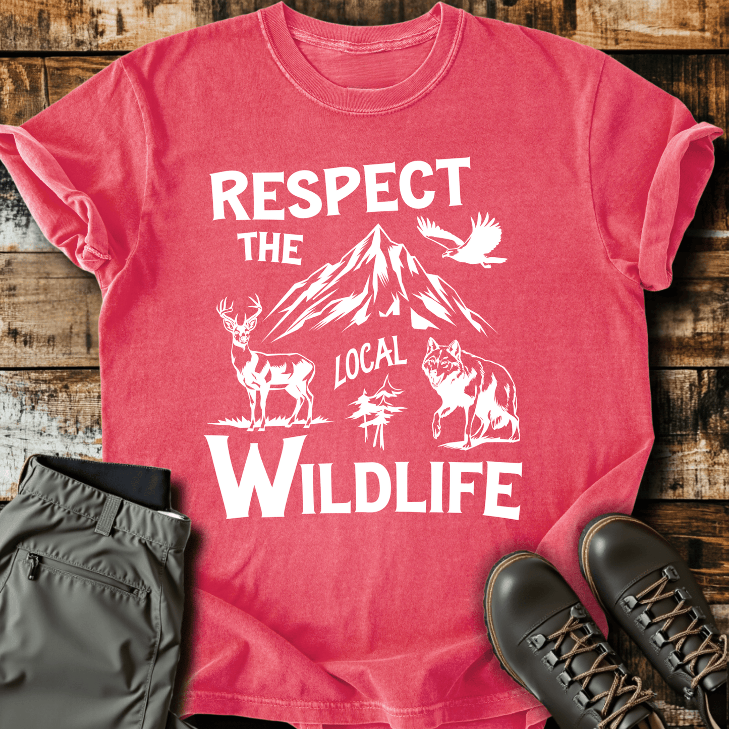 Respect The Local Wildlife T-shirt