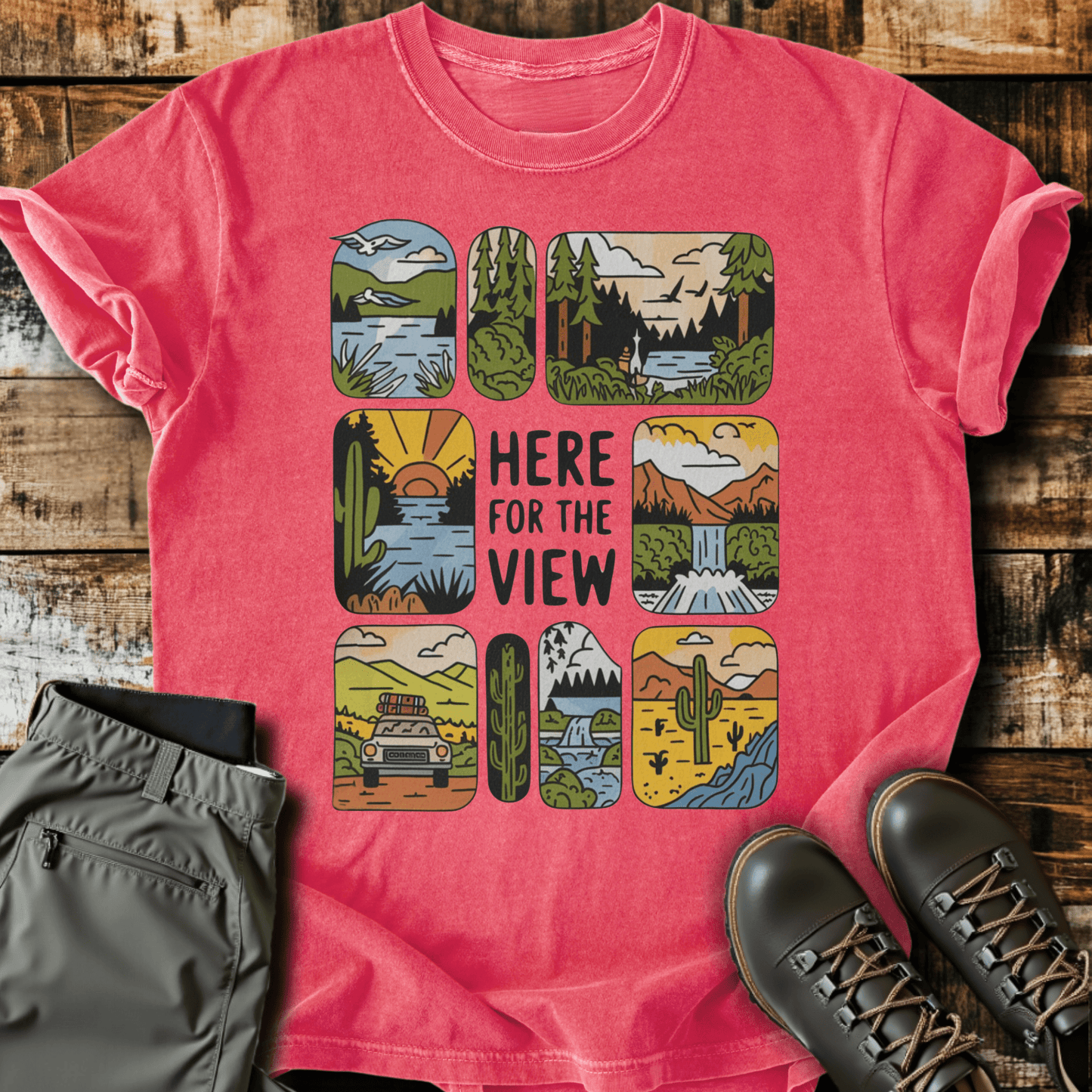 Here For The View T-shirt