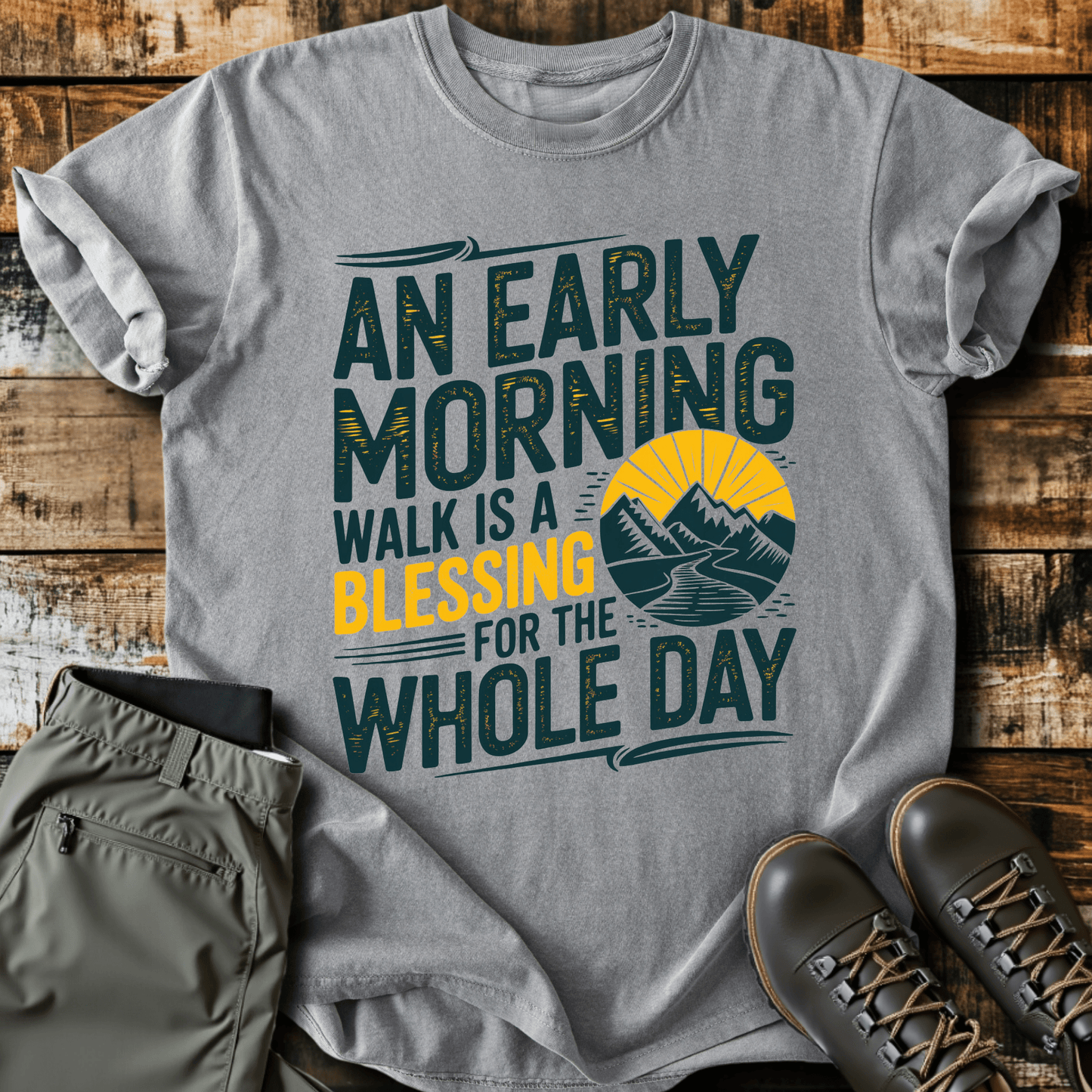 Early Morning Walk T-shirt