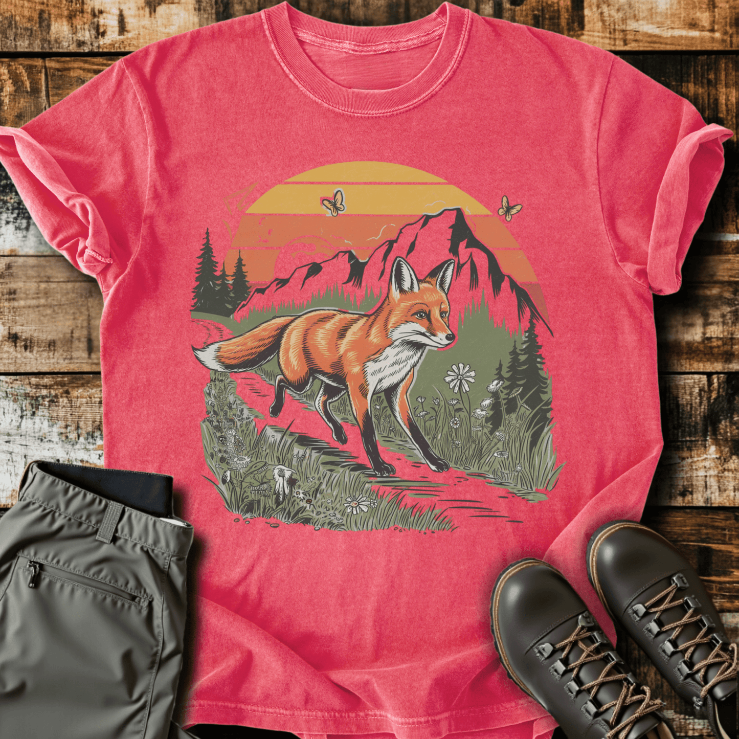 Retro Fox T-shirt