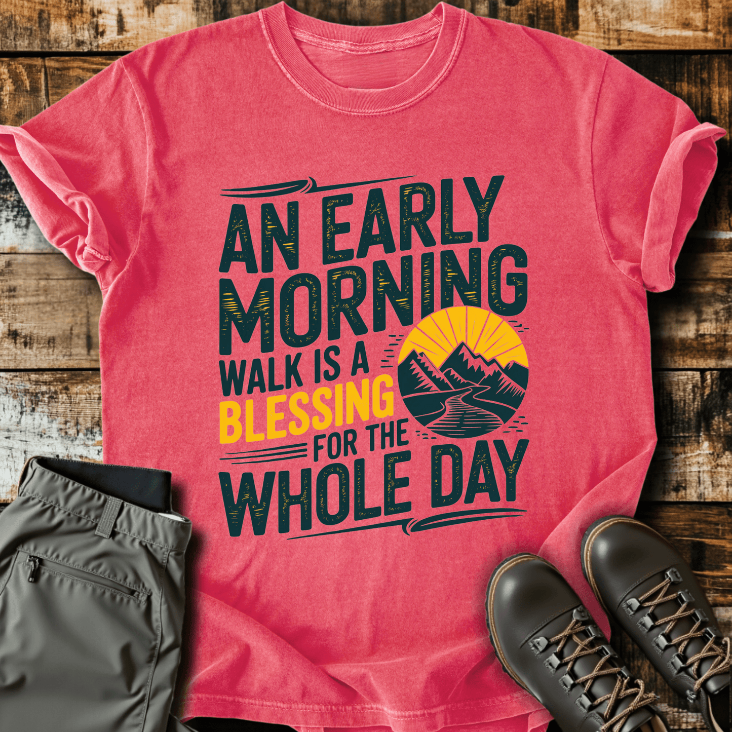 Early Morning Walk T-shirt