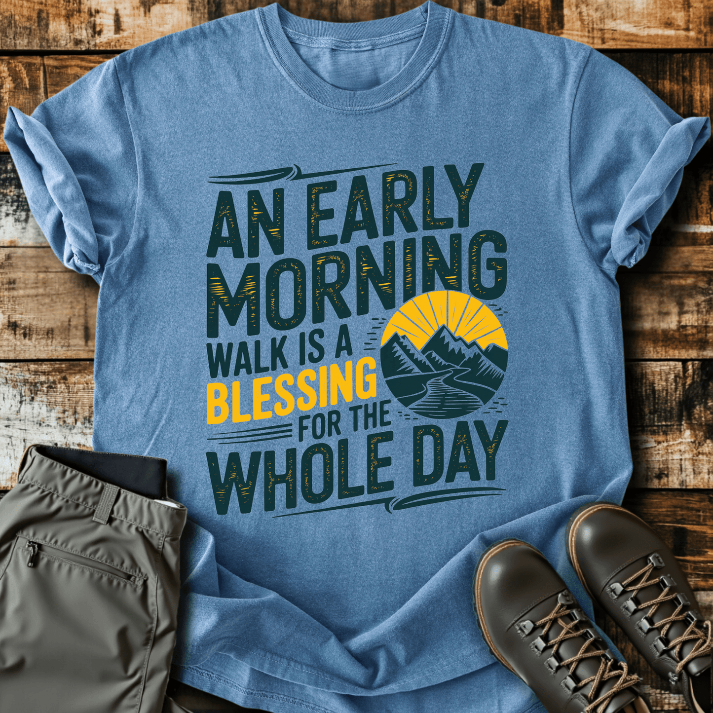 Early Morning Walk T-shirt