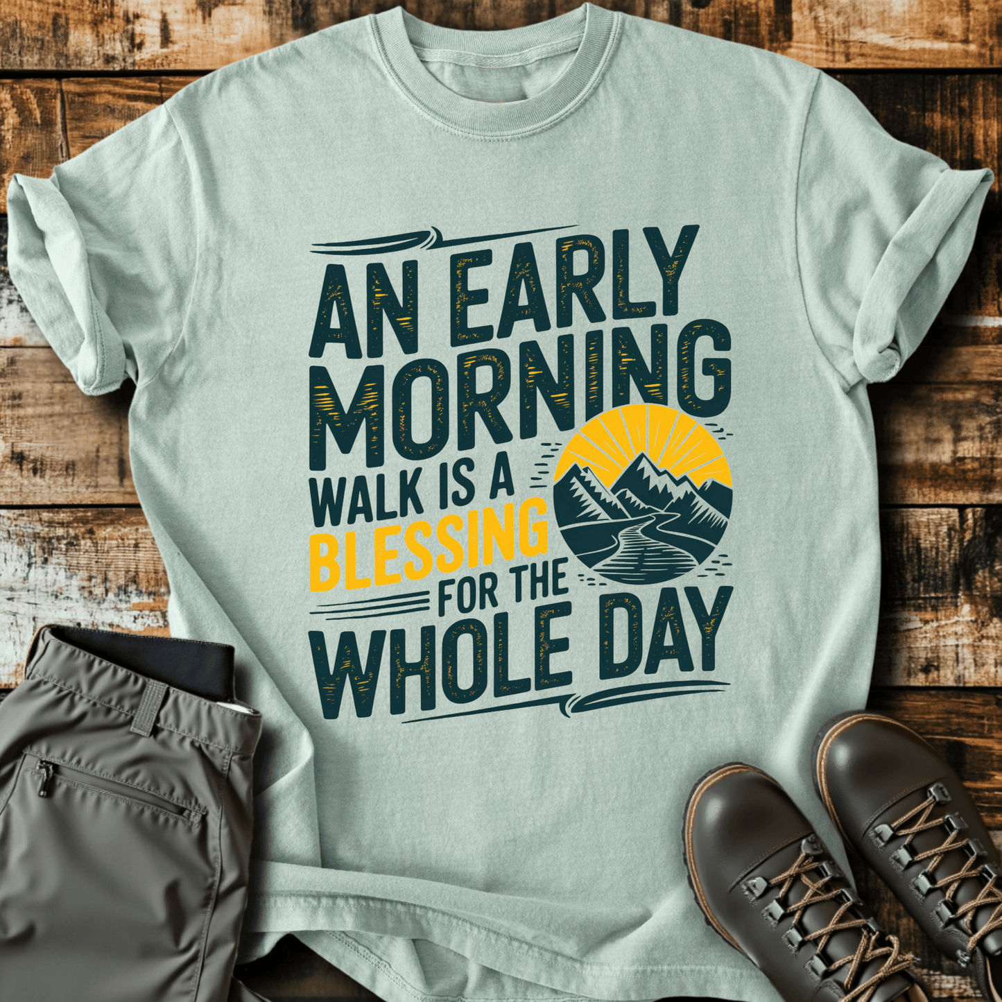 Early Morning Walk T-shirt