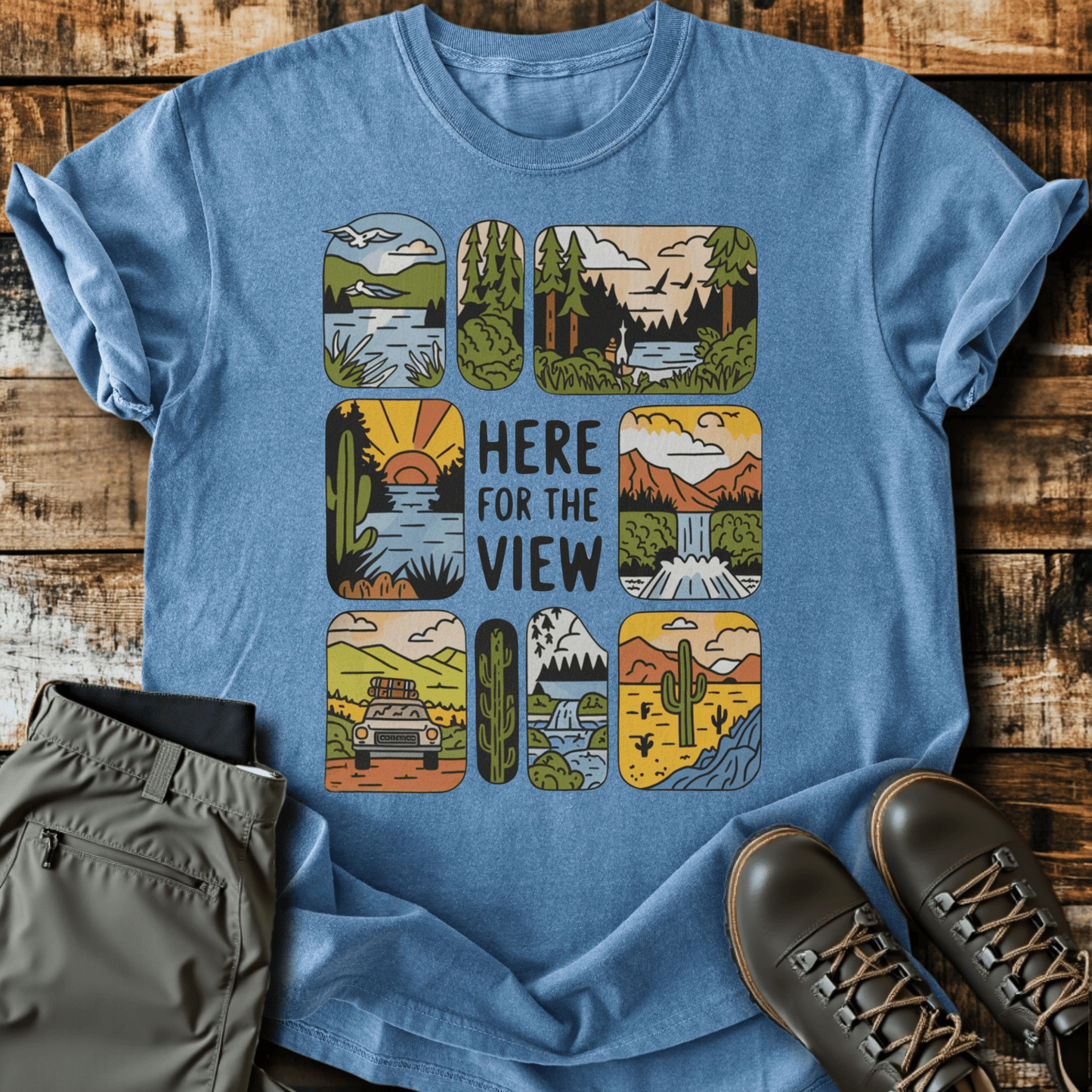 Here For The View T-shirt