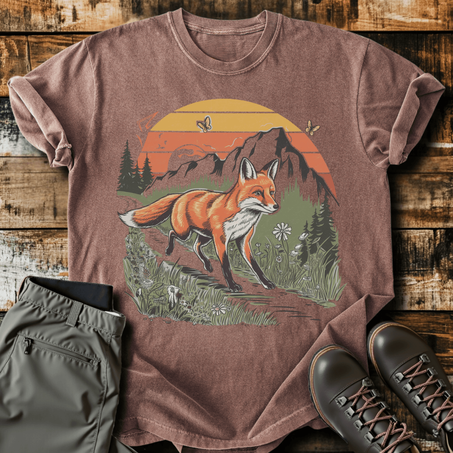 Retro Fox T-shirt