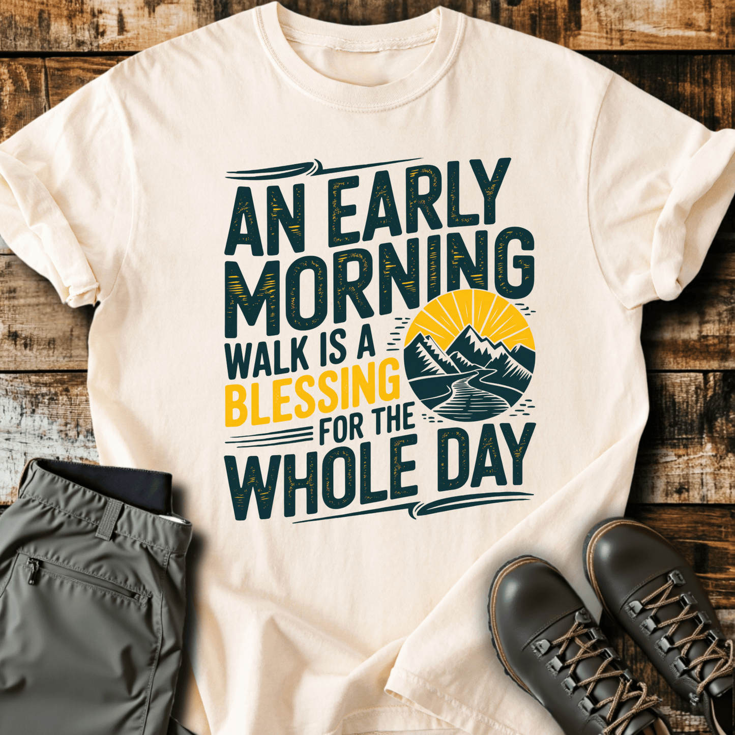 Early Morning Walk T-shirt