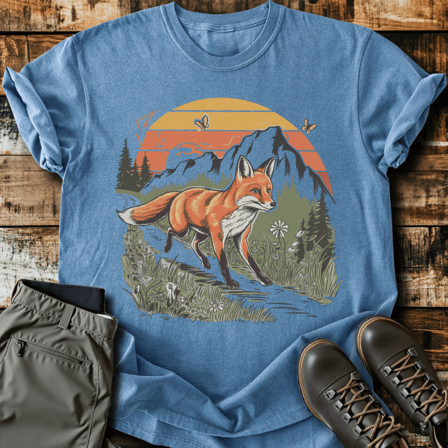 Retro Fox T-shirt