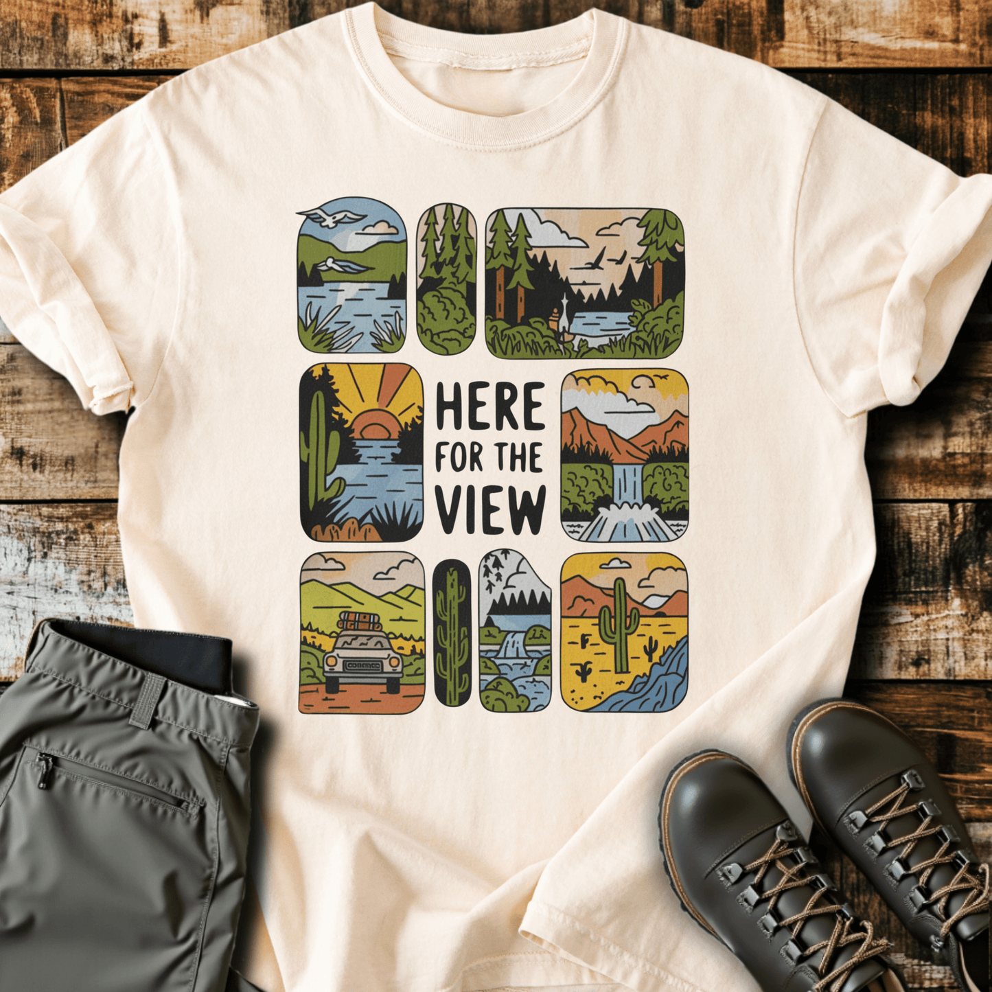 Here For The View T-shirt