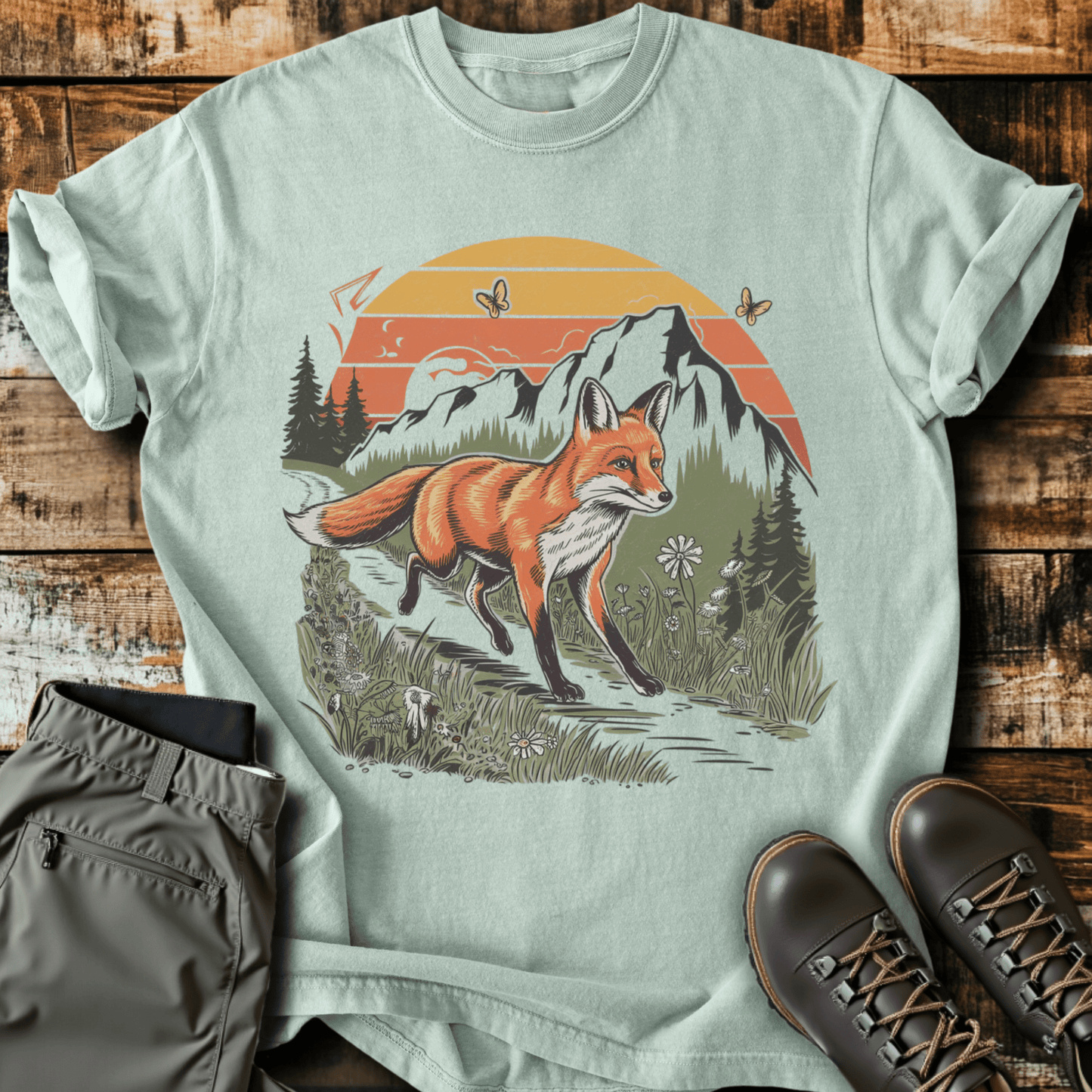 Retro Fox T-shirt