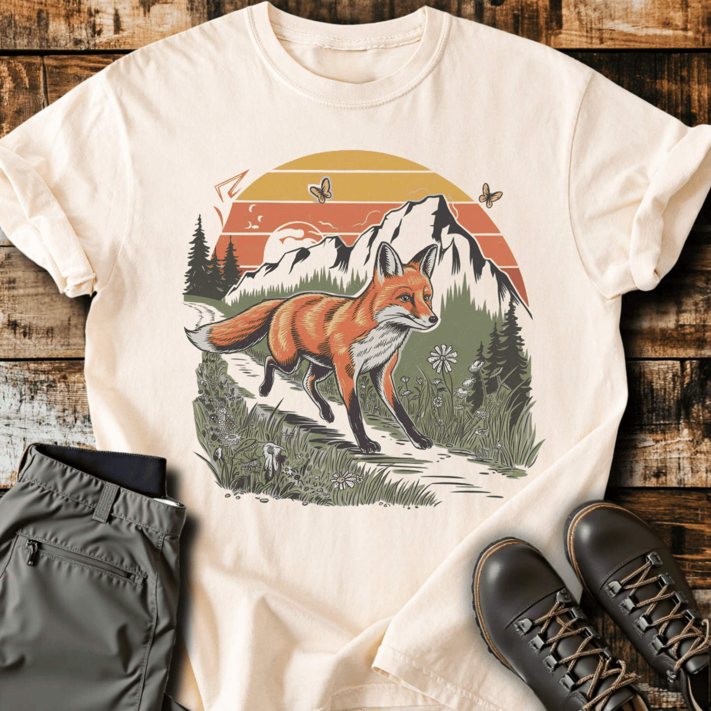 Retro Fox T-shirt