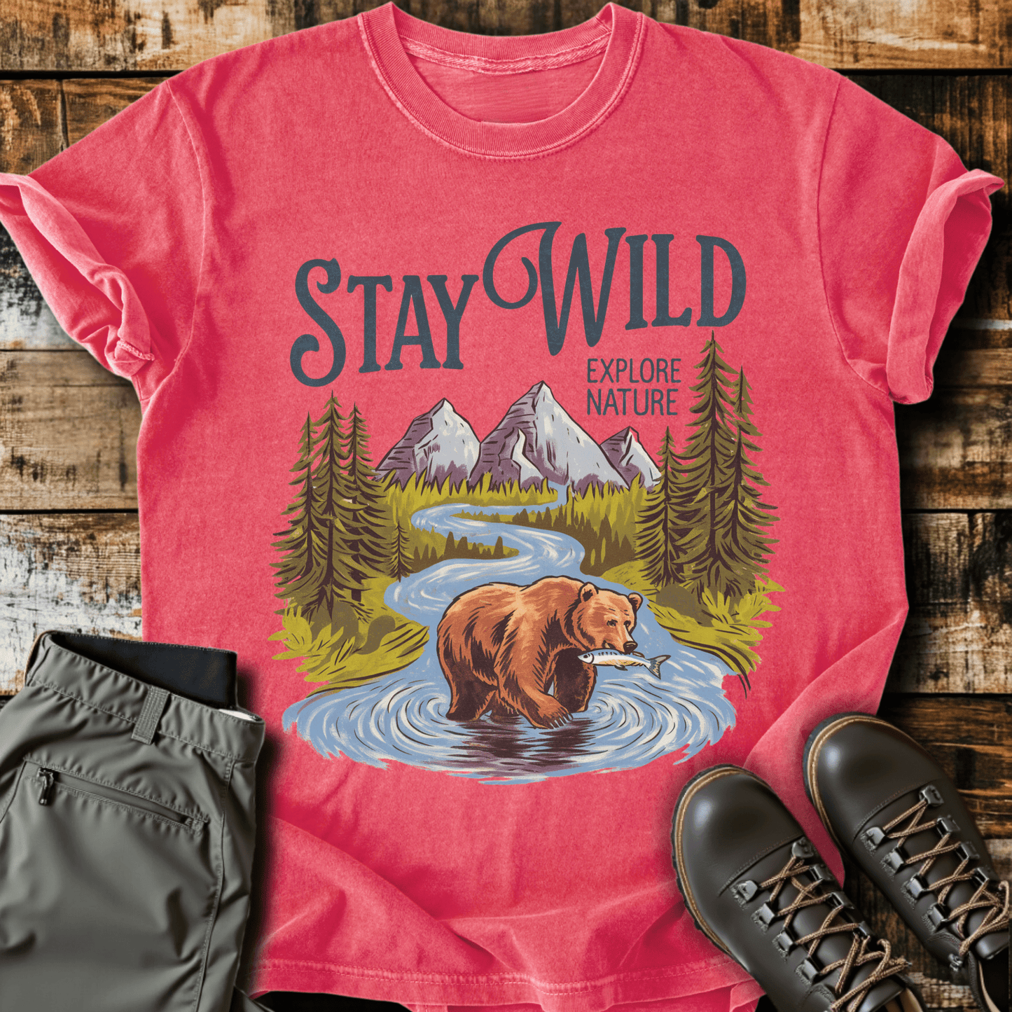 Hunting Bear T-shirt