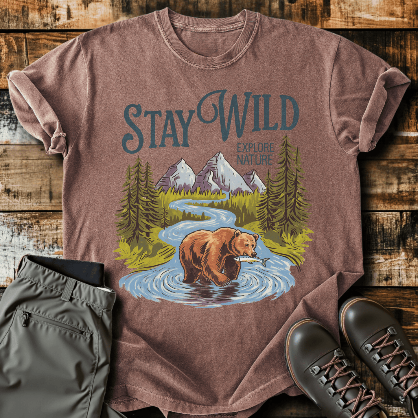 Hunting Bear T-shirt