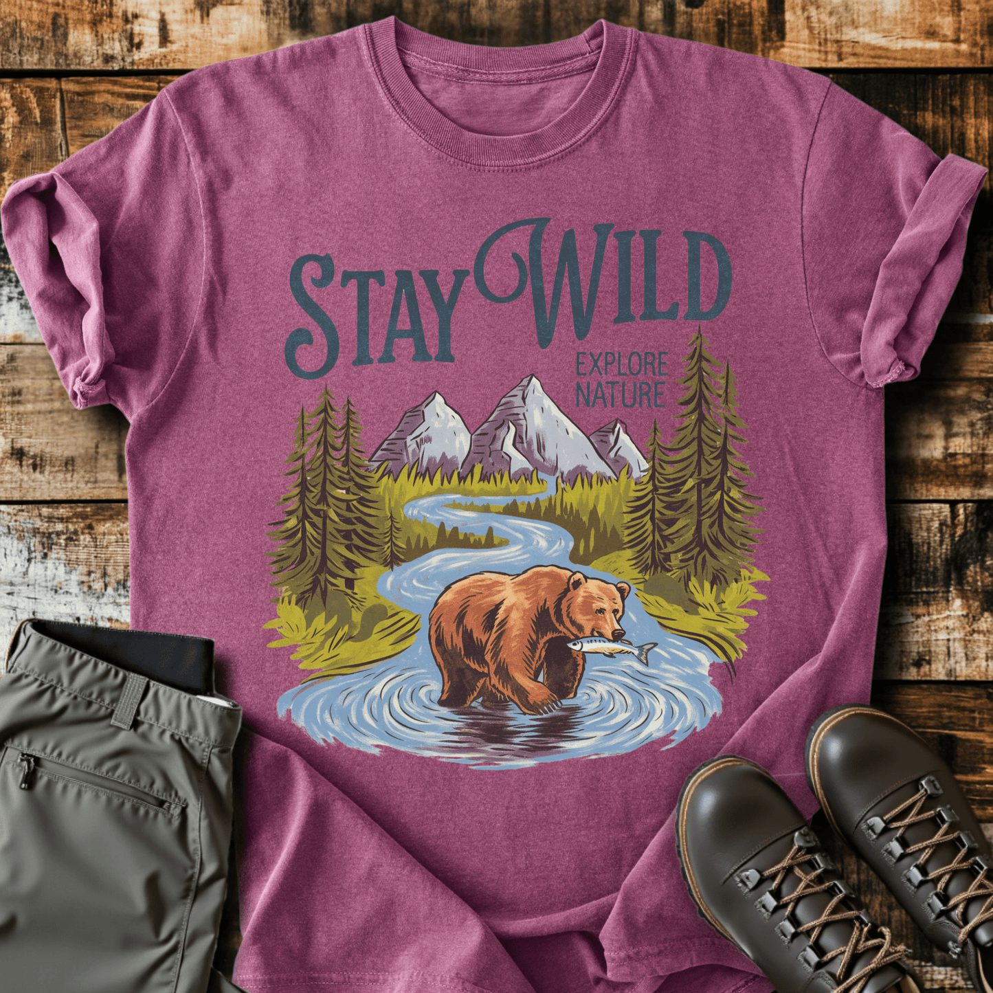 Hunting Bear T-shirt