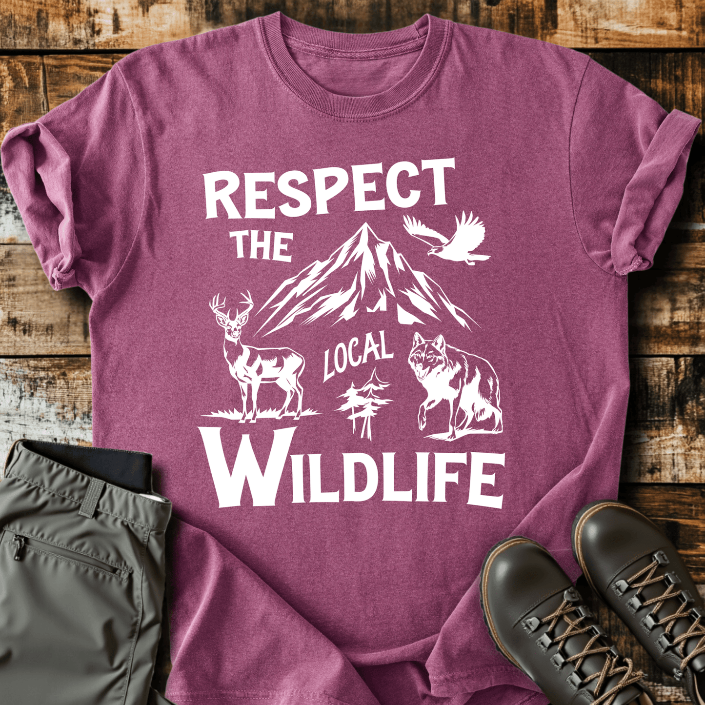 Respect The Local Wildlife T-shirt