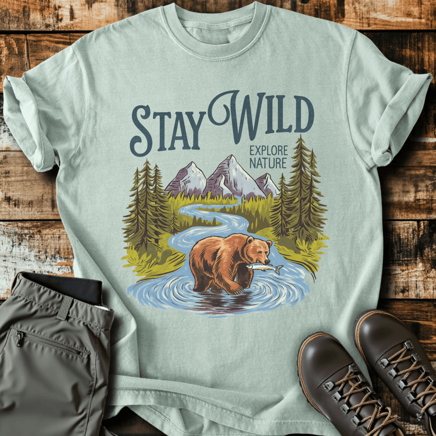 Hunting Bear T-shirt