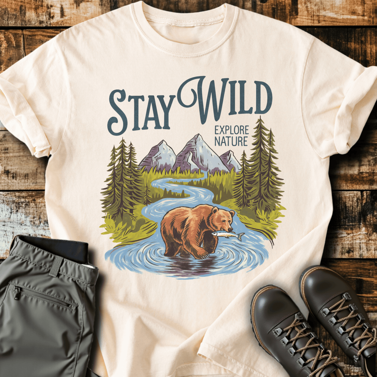 Hunting Bear T-shirt