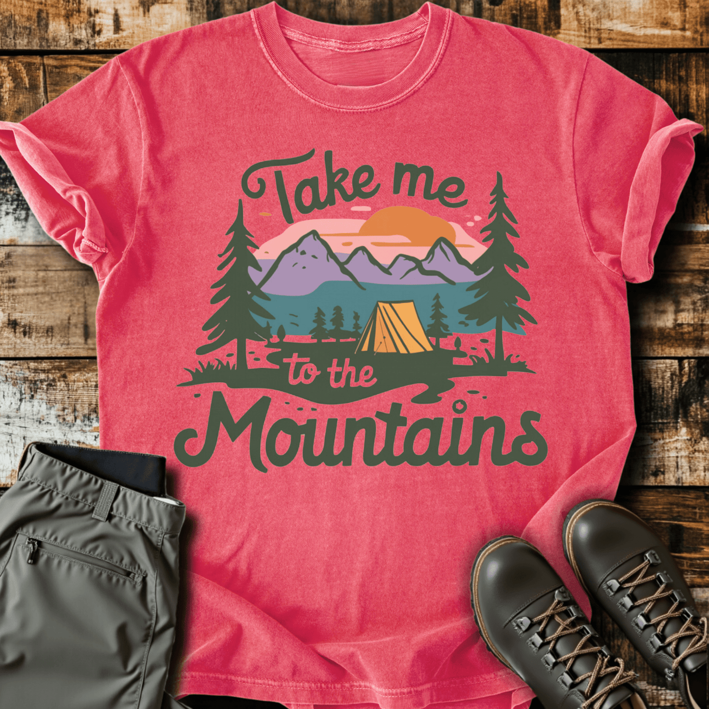 Take Me To The Mountains T-shirt