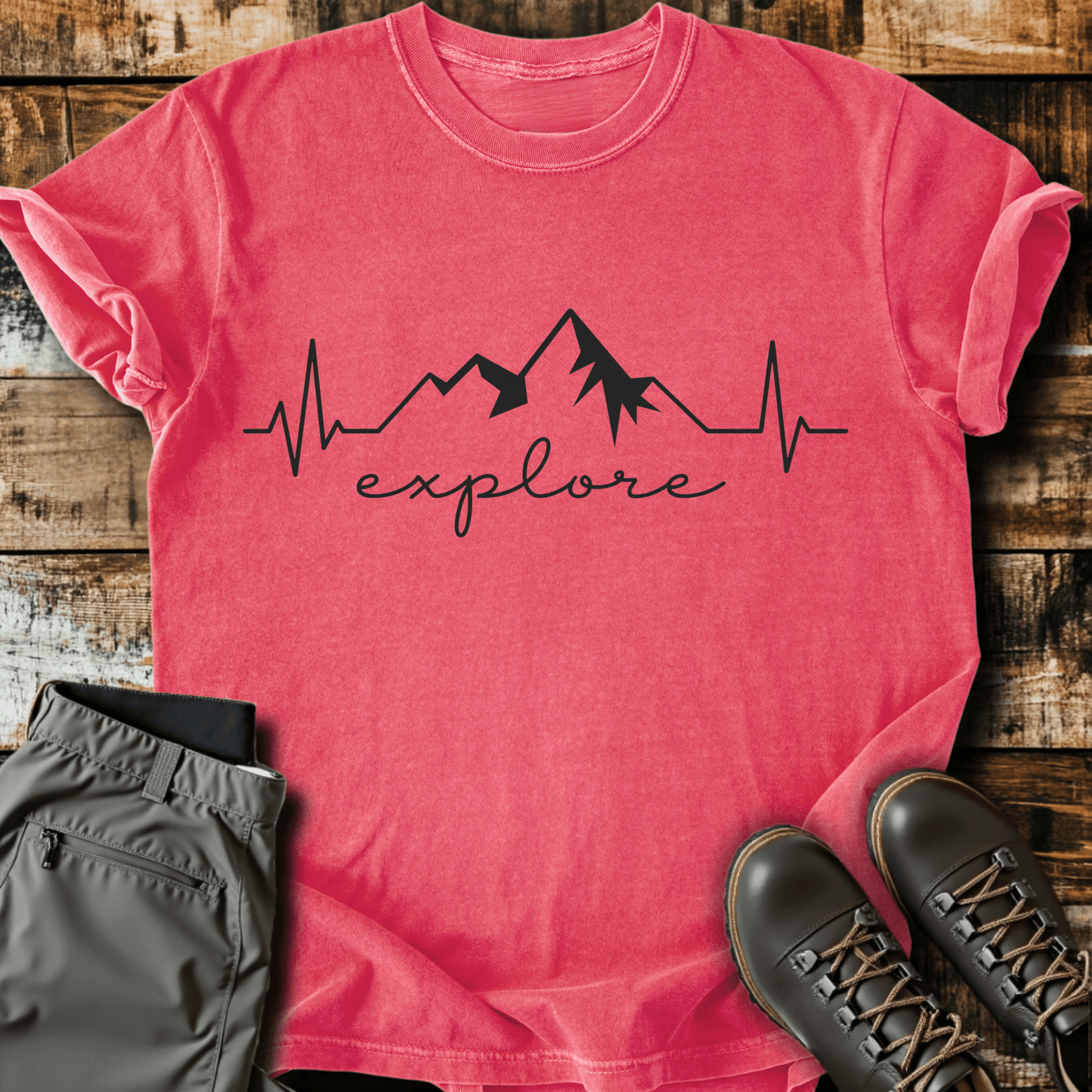 Explore Heart Beat T-shirt