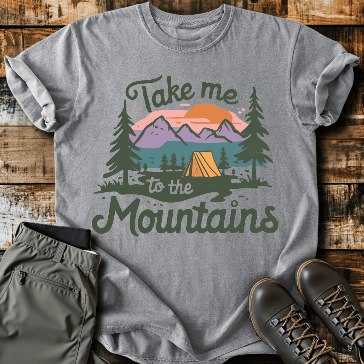 Take Me To The Mountains T-shirt