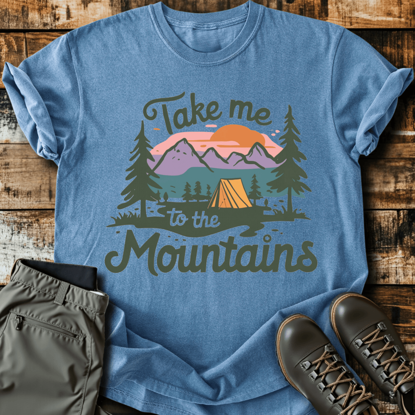 Take Me To The Mountains T-shirt