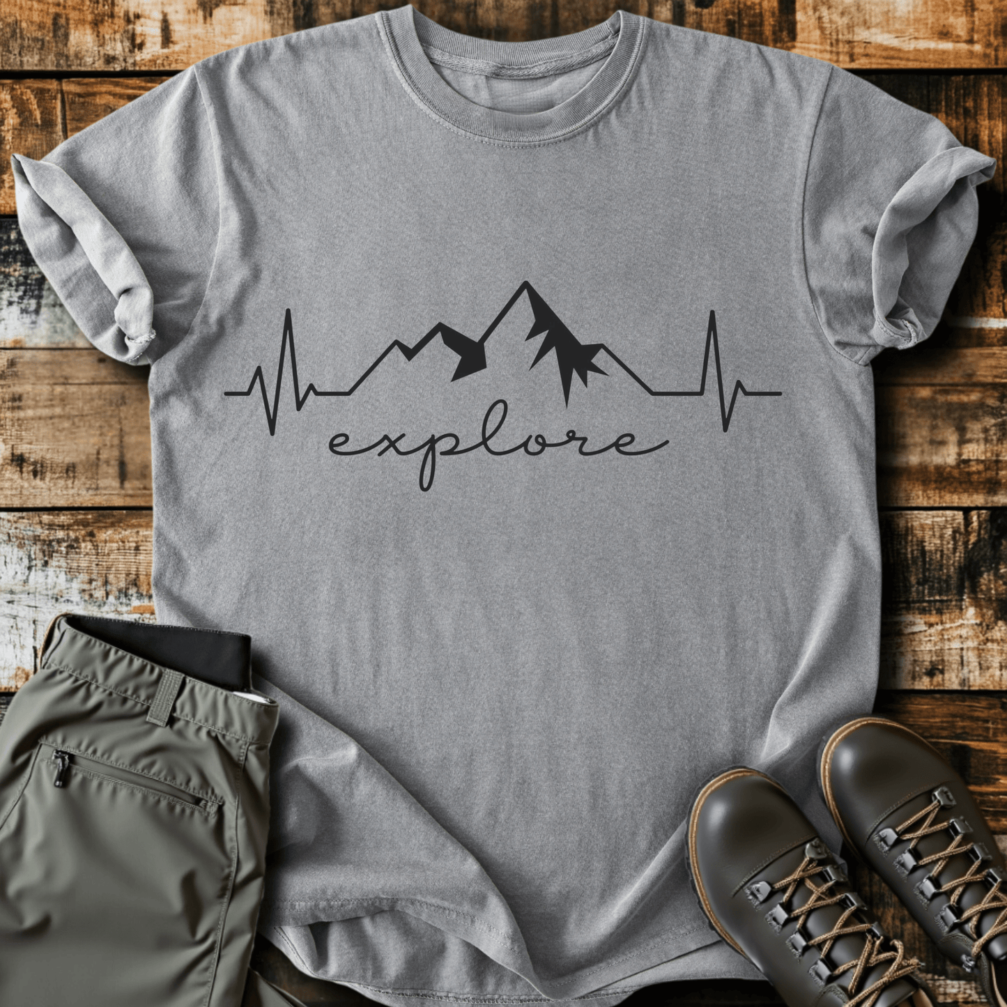 Explore Heart Beat T-shirt