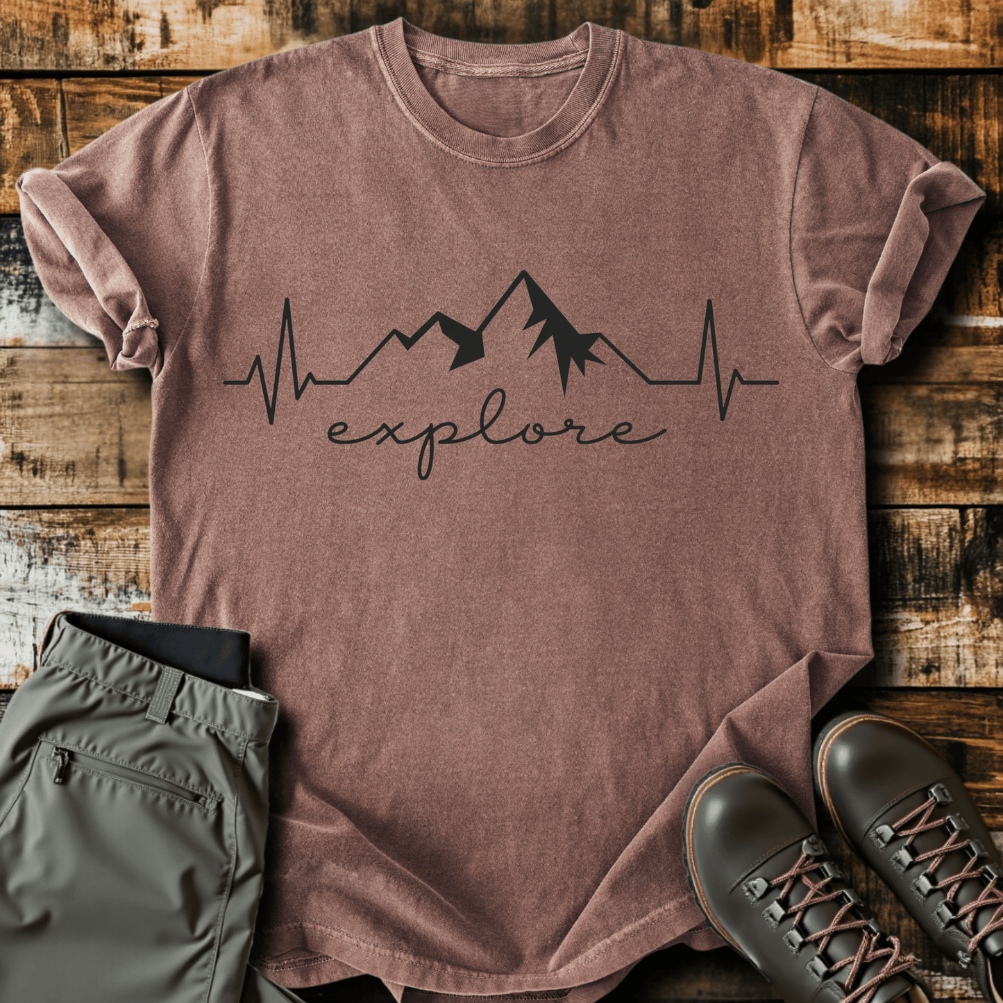 Explore Heart Beat T-shirt