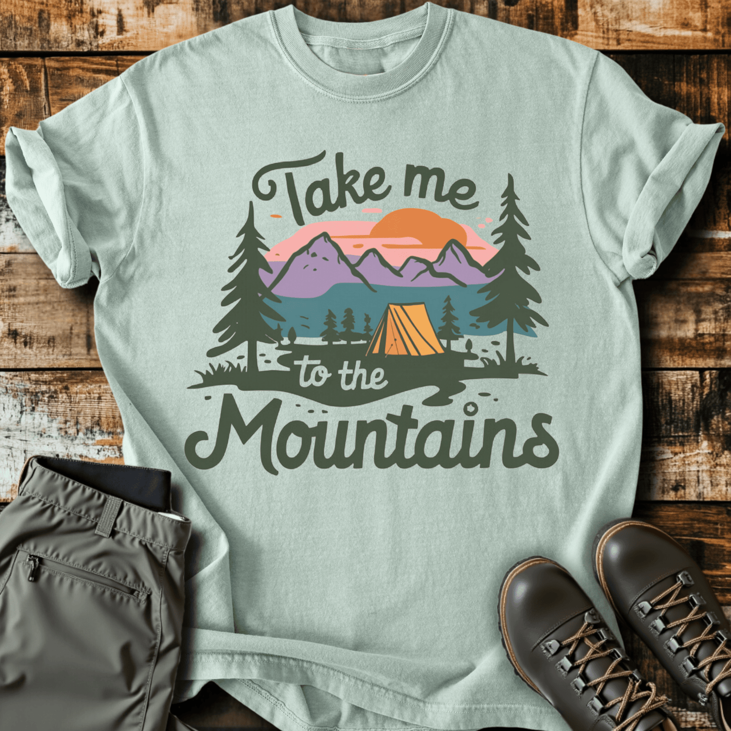 Take Me To The Mountains T-shirt