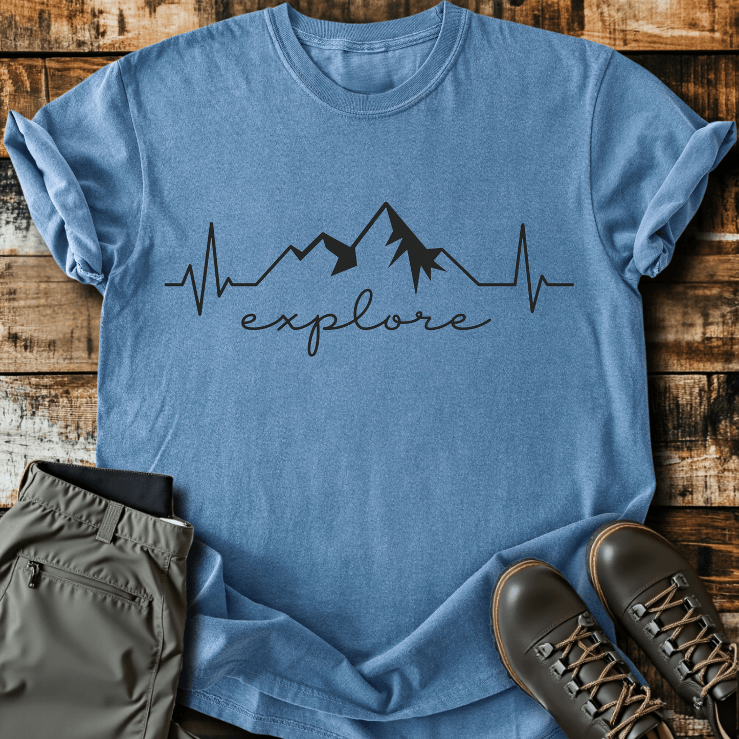 Explore Heart Beat T-shirt