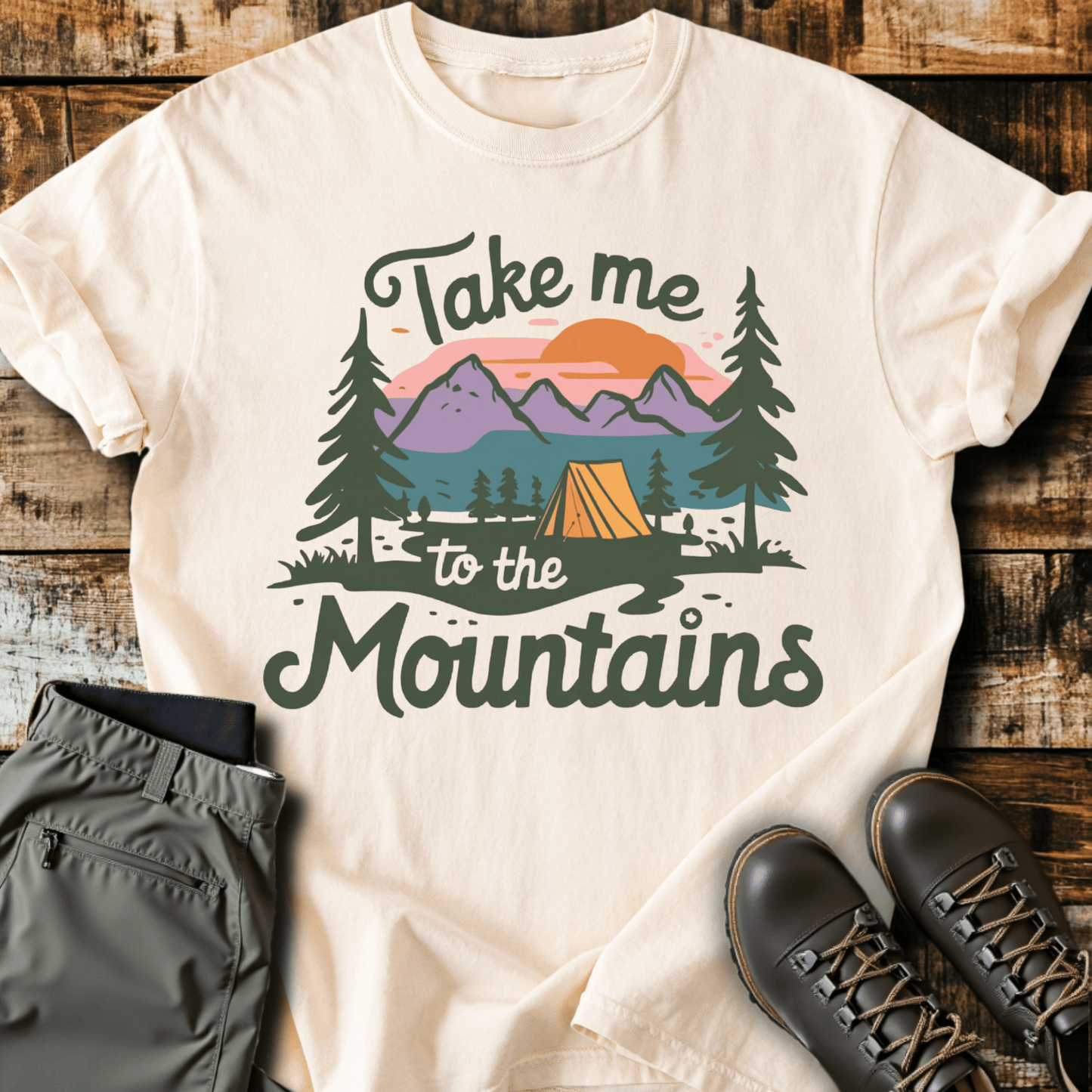 Take Me To The Mountains T-shirt