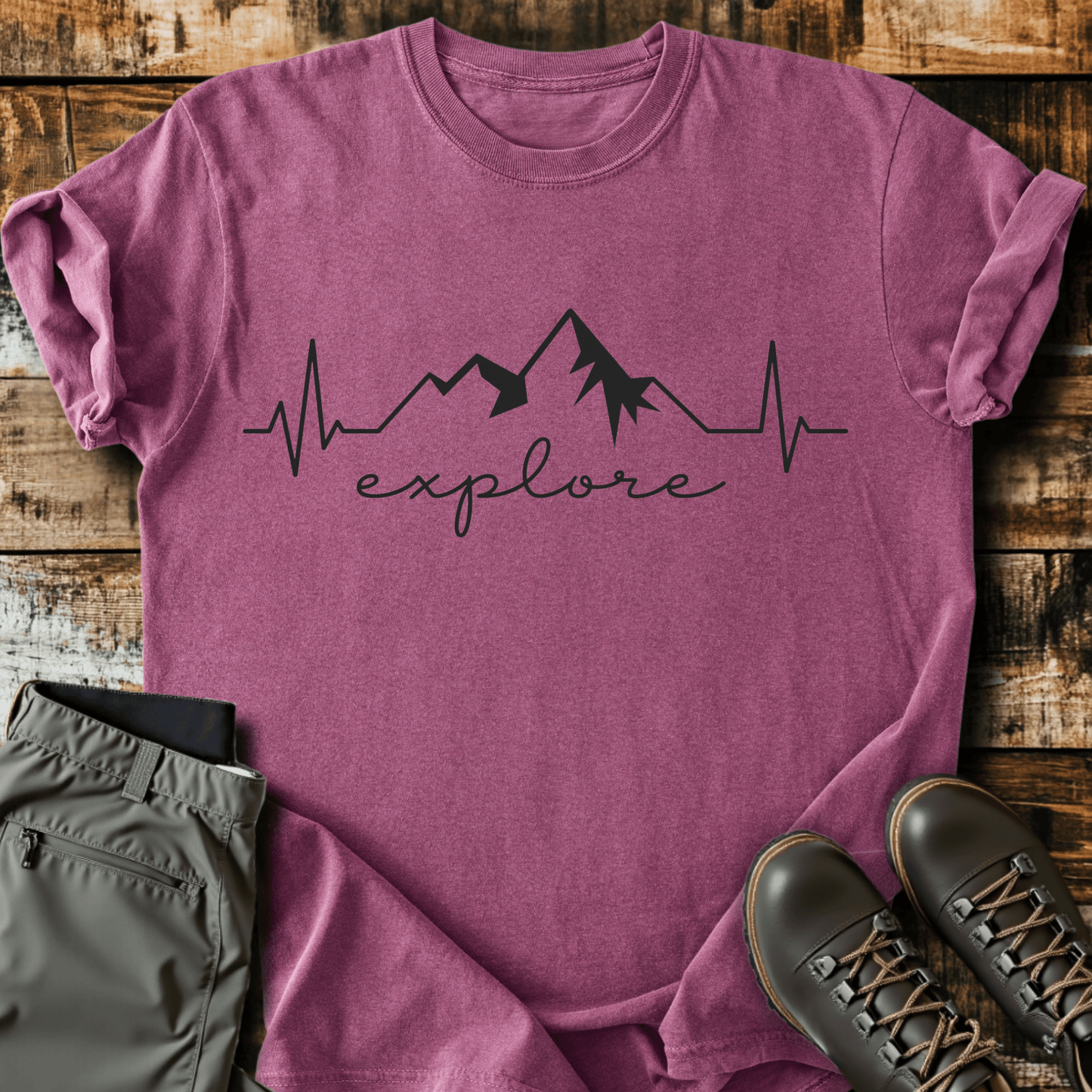 Explore Heart Beat T-shirt