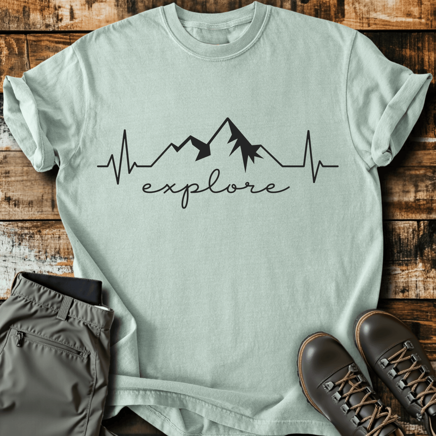 Explore Heart Beat T-shirt