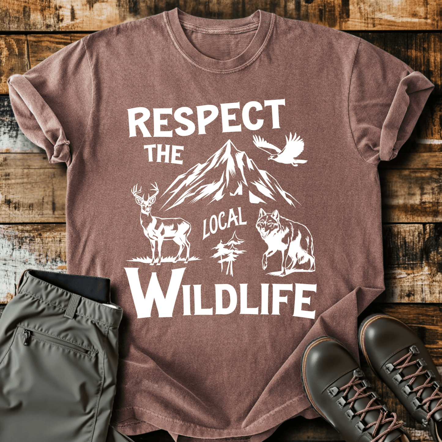 Respect The Local Wildlife T-shirt