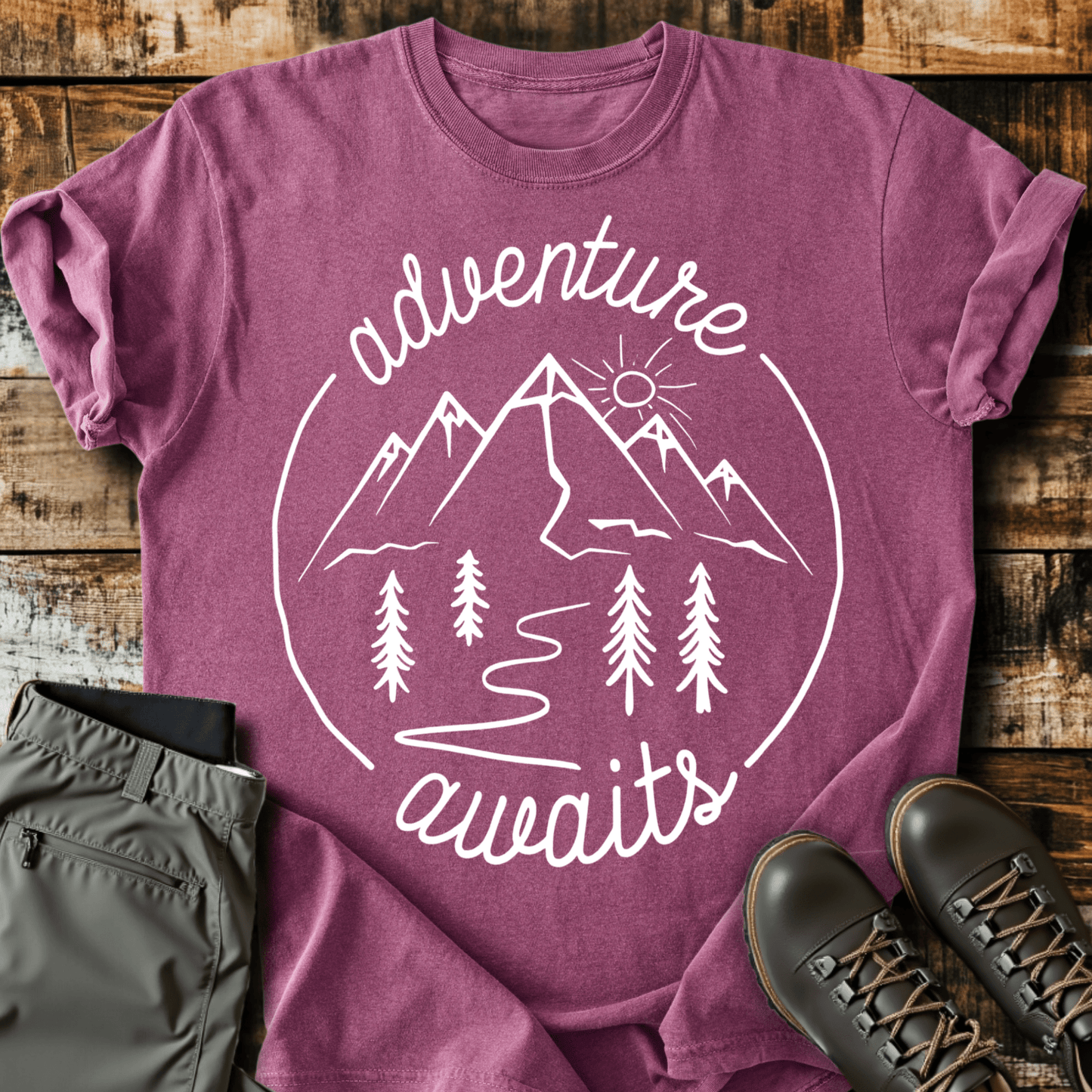 Adventure Awaits T-shirt