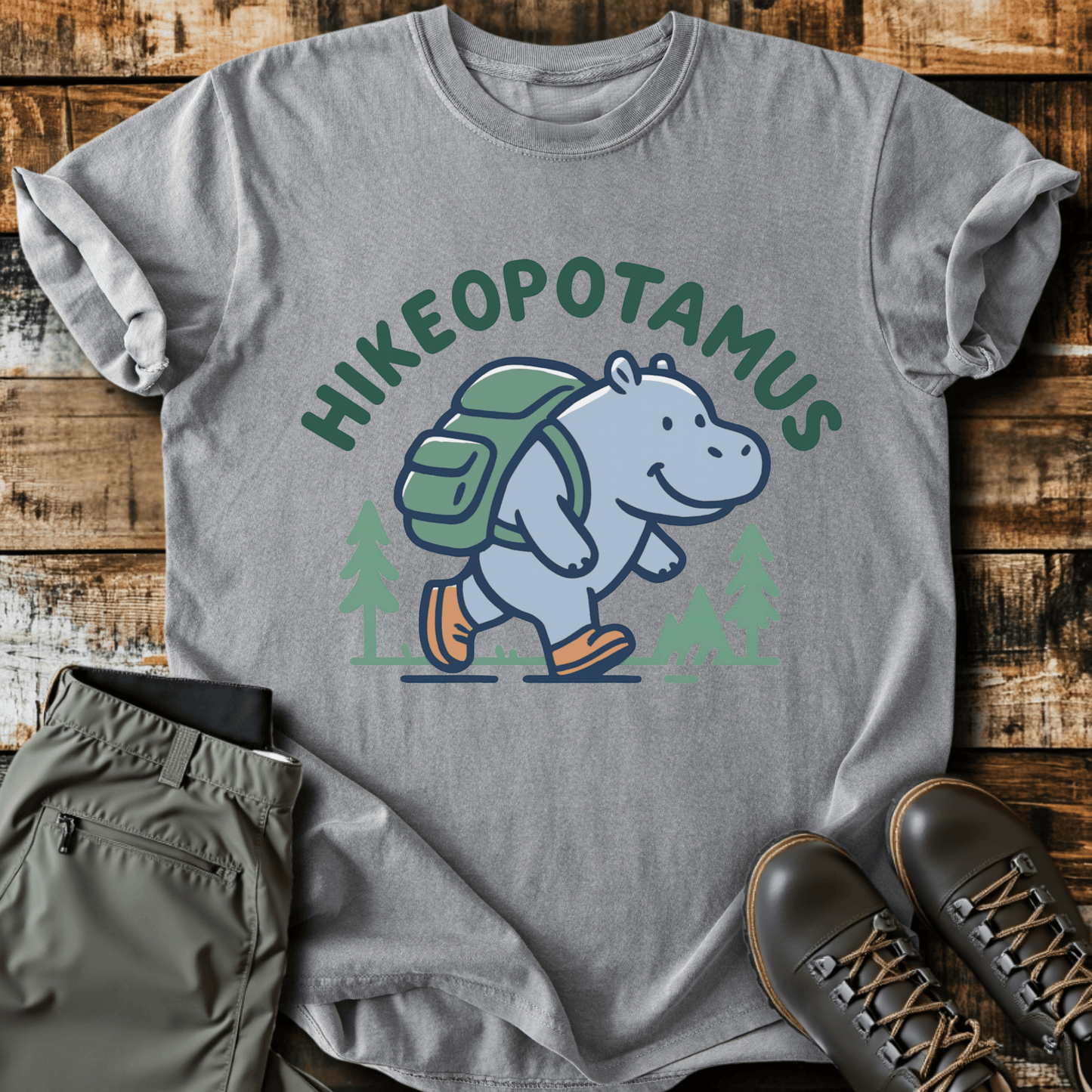 Hikeopotamus T-Shirt