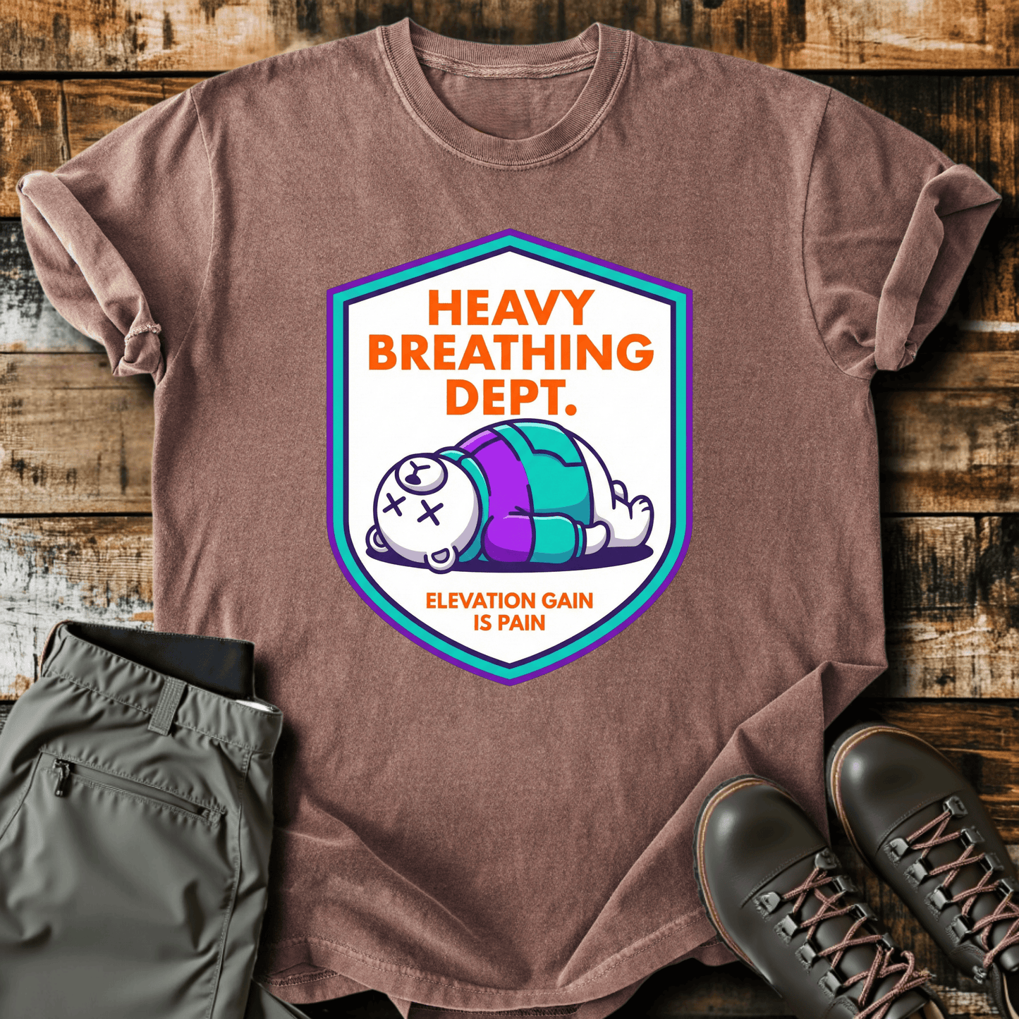 Heavy Breathing Dept T-Shirt