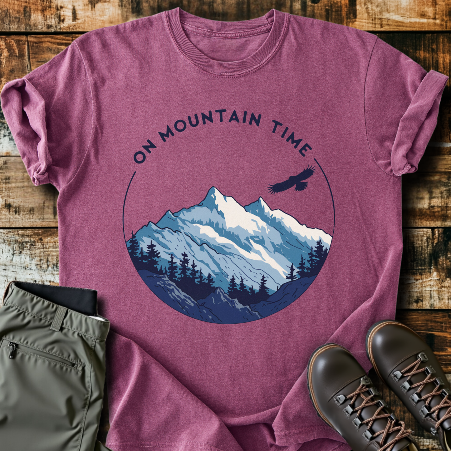 On Mountain Time T-Shirt