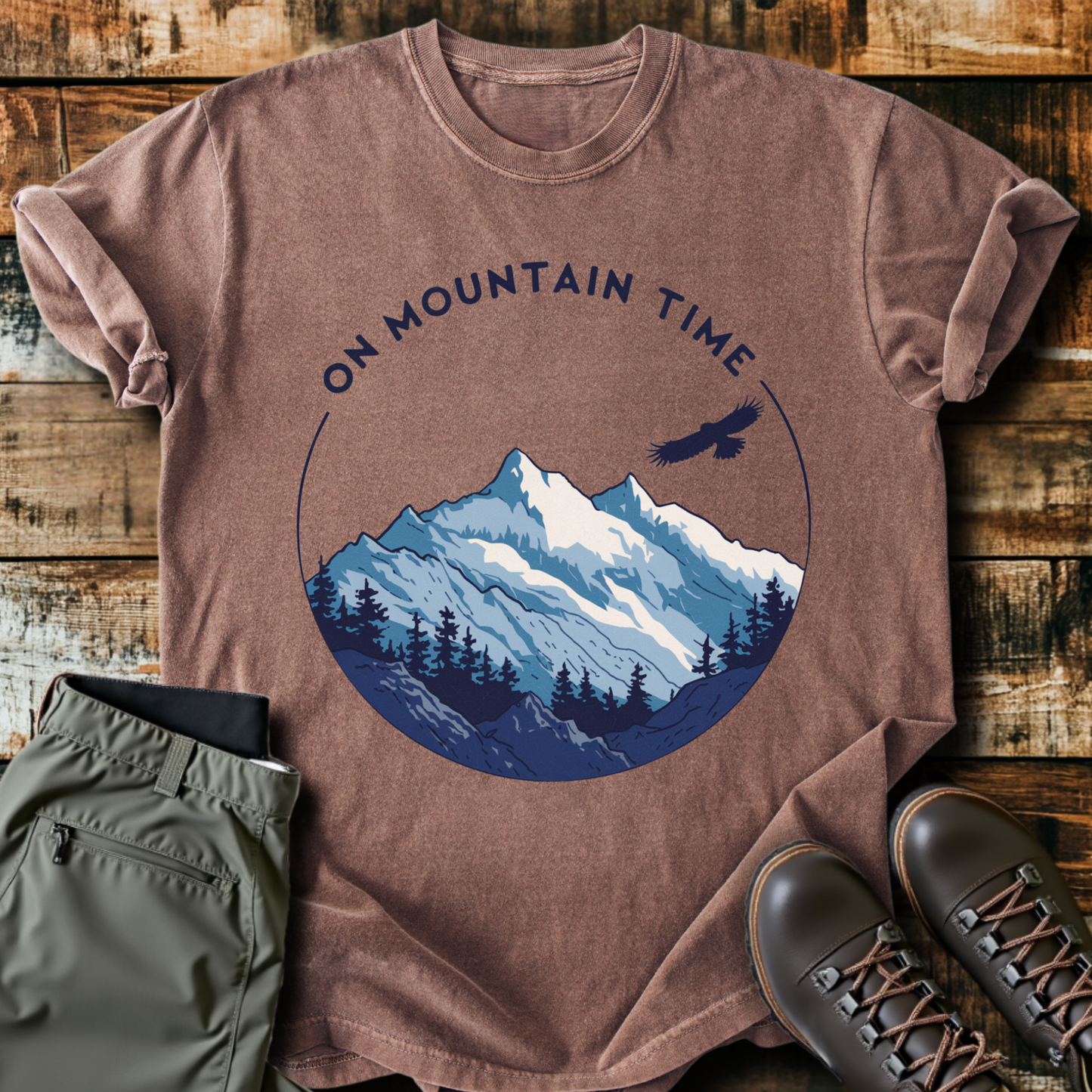 On Mountain Time T-Shirt